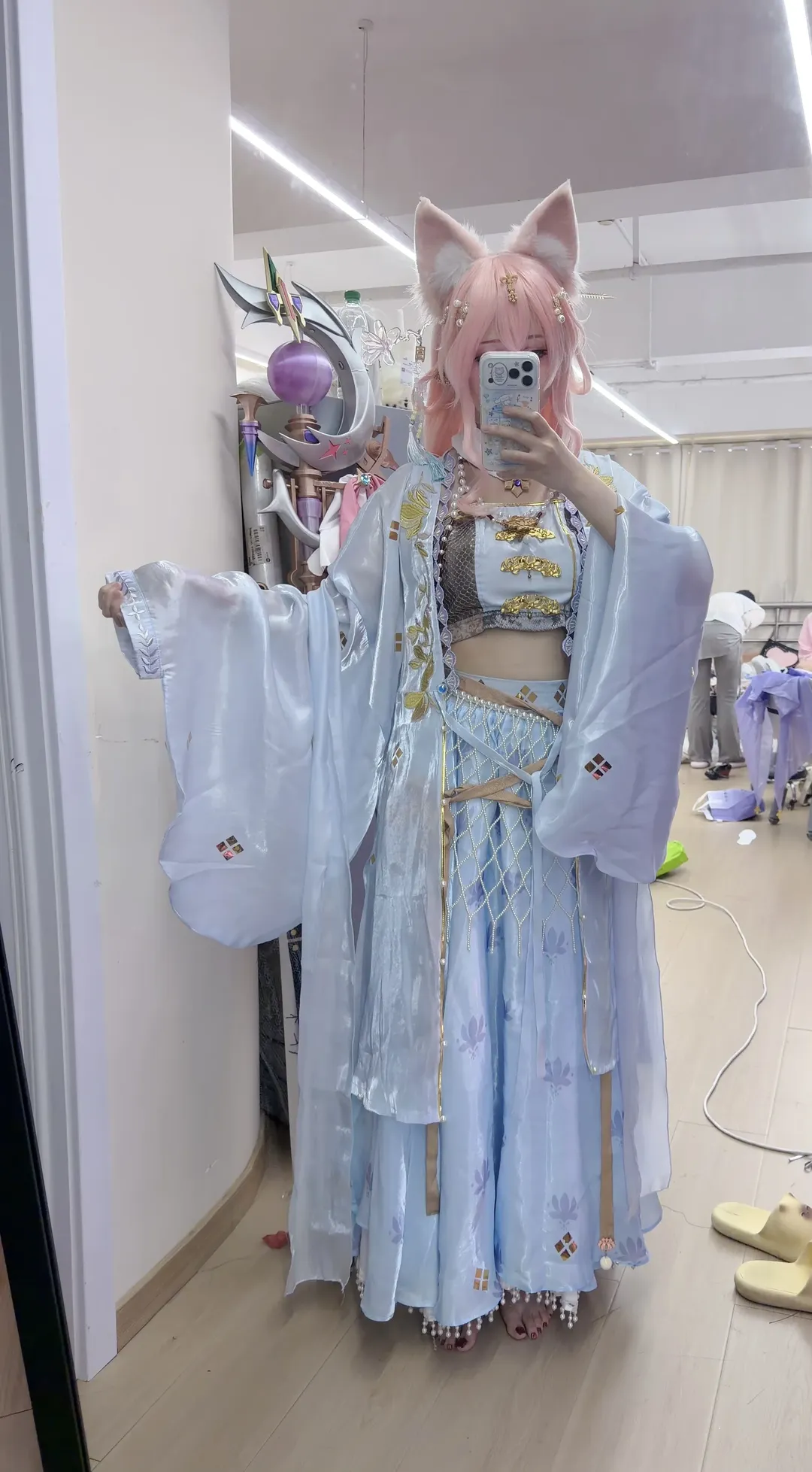 【鸿雪cos】明日方舟鸿雪行梦侧畔，荣获官方创作奖项