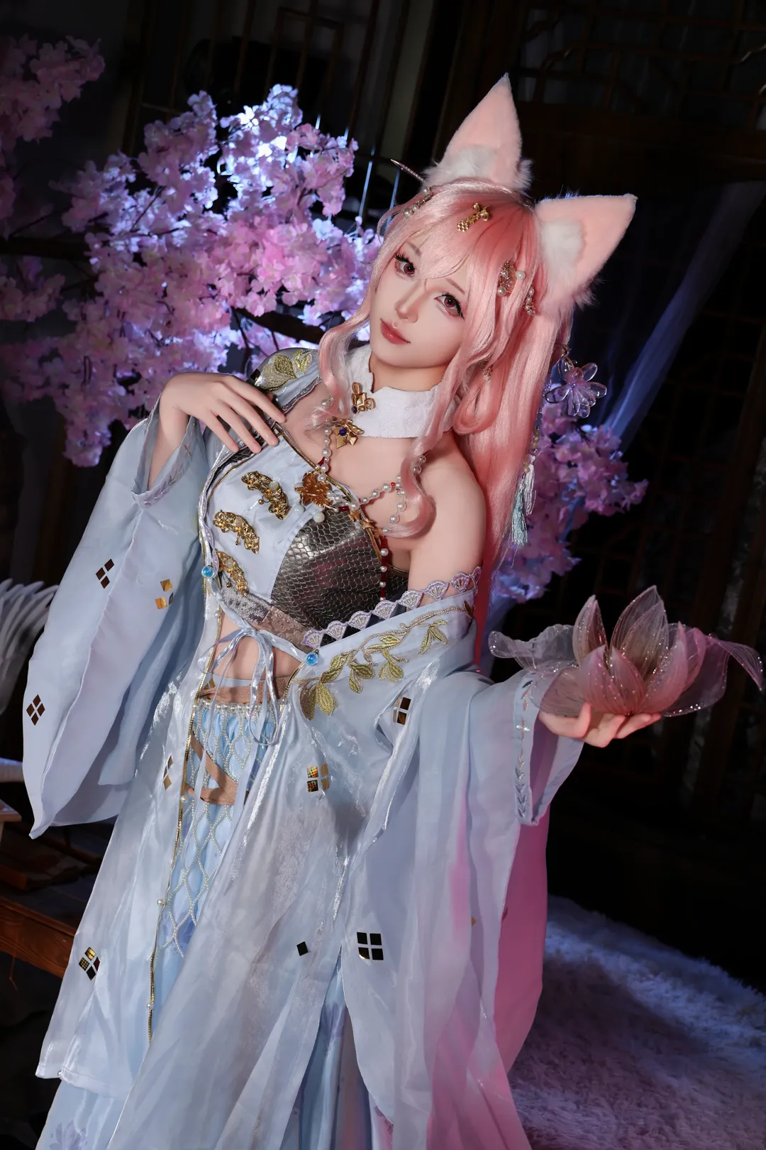 【鸿雪cos】明日方舟行梦侧畔二创古风造型棚拍正片