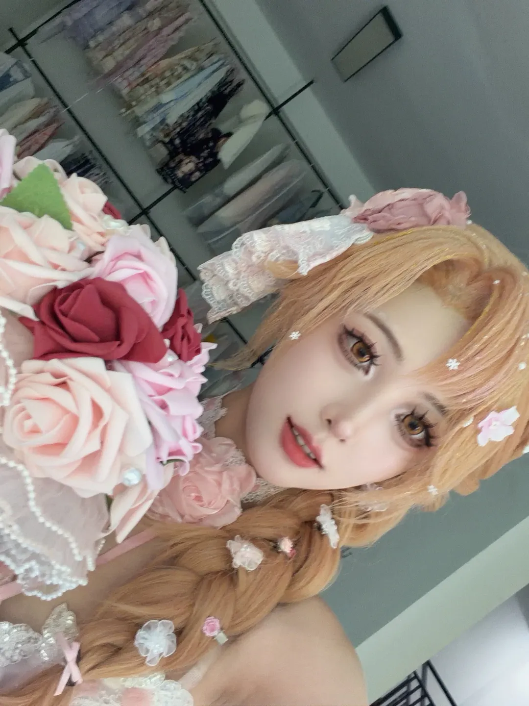 【亚丝娜cos】刀剑神域花嫁造型的拍摄细节分享 - 第 1 张