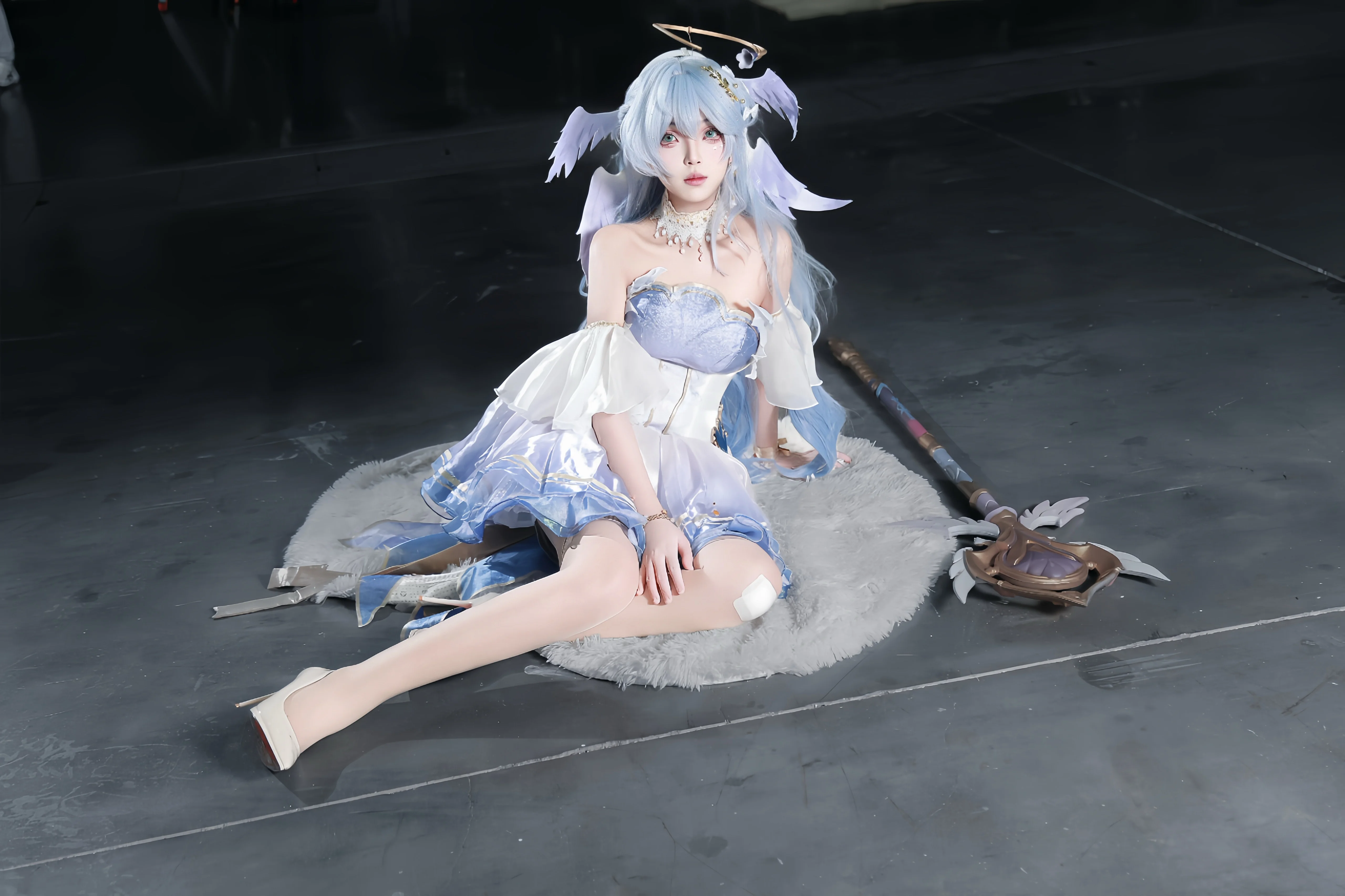 【知更鸟cos】崩坏星穹铁道圣心咏叹调，冬日漫展的挑战与遗憾 - 第 1 张