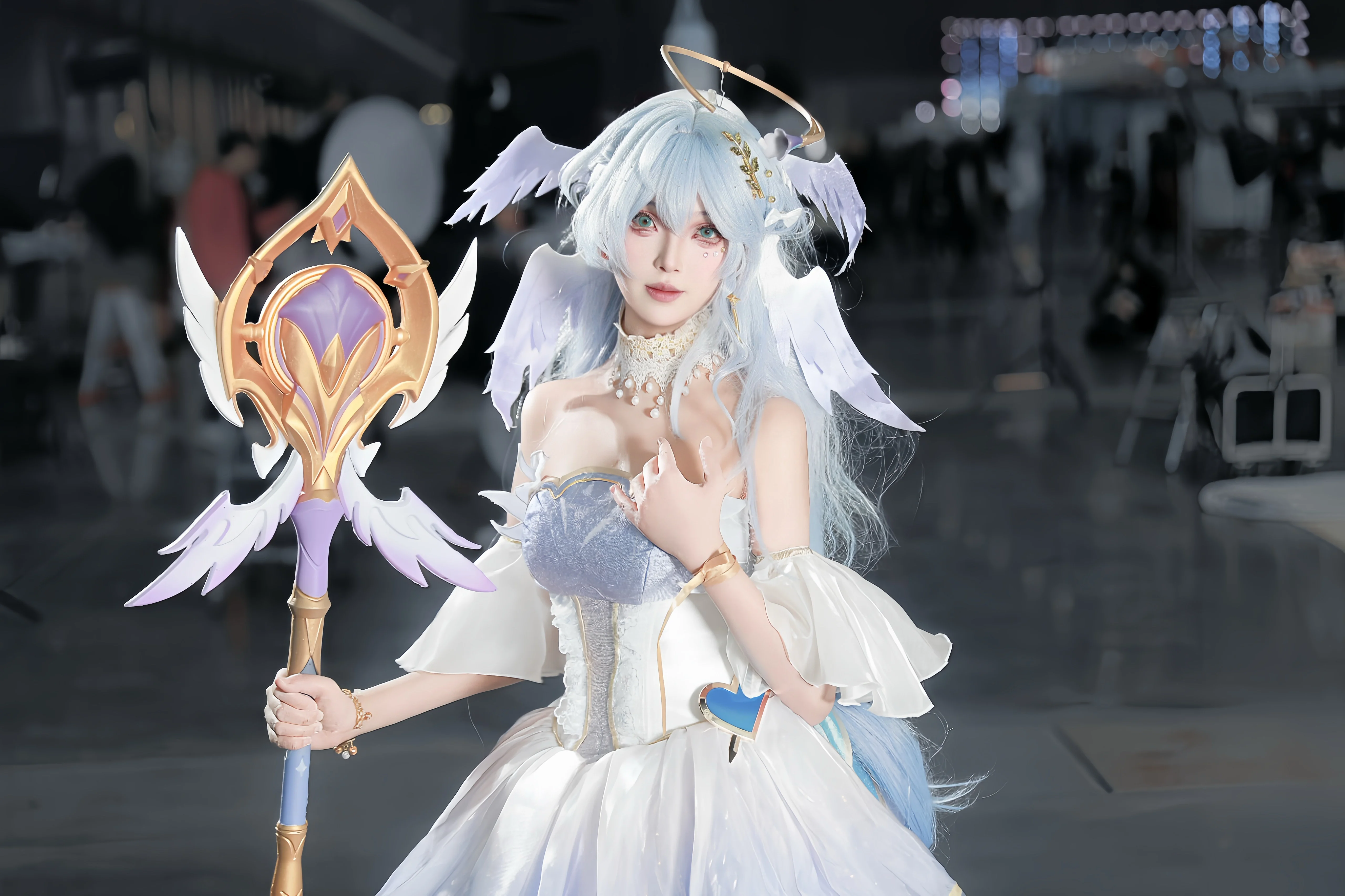 【知更鸟cos】崩坏星穹铁道圣心咏叹调，冬日漫展的挑战与遗憾 - 第 2 张