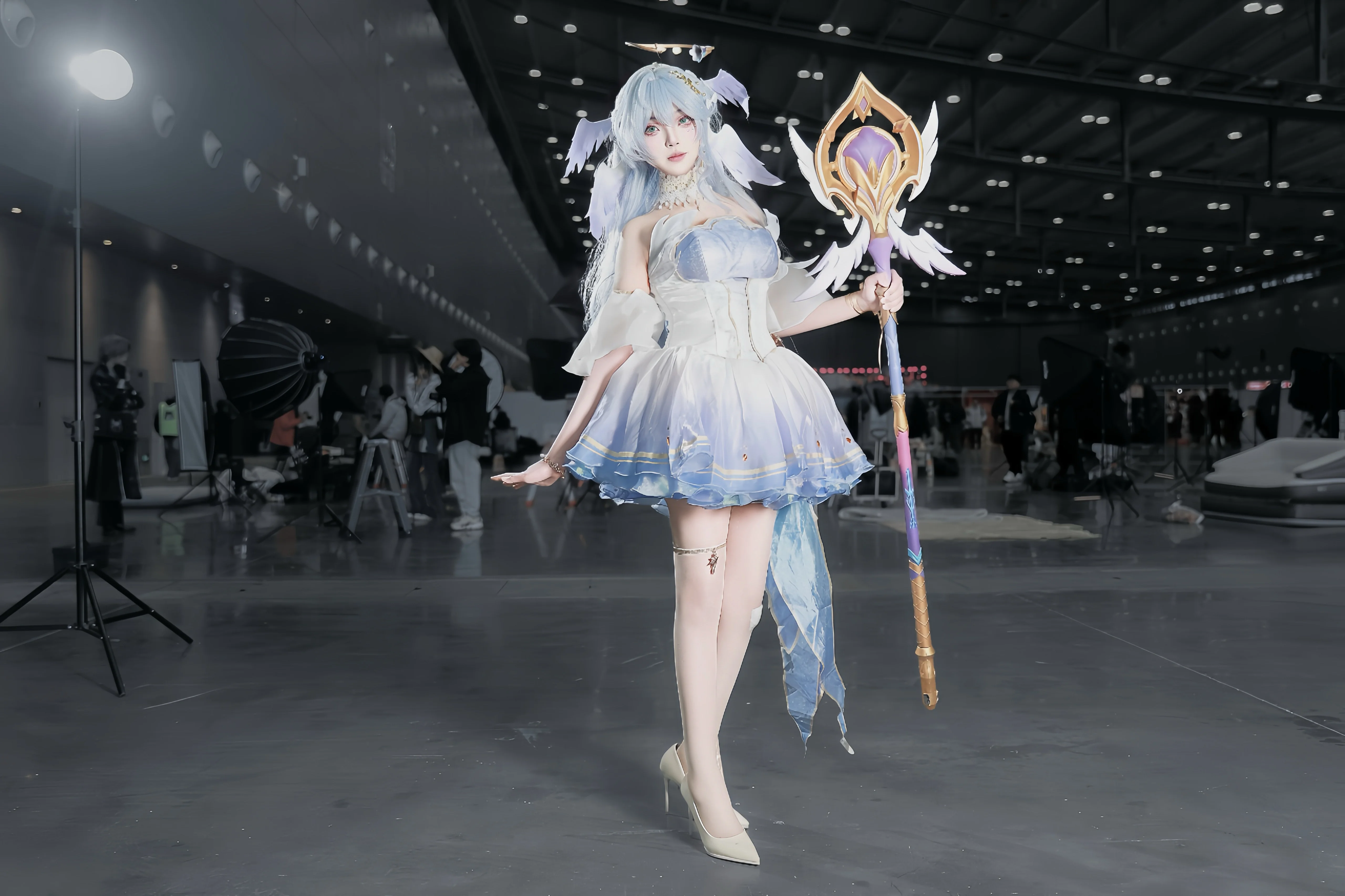 【知更鸟cos】崩坏星穹铁道圣心咏叹调，冬日漫展的挑战与遗憾 - 第 3 张