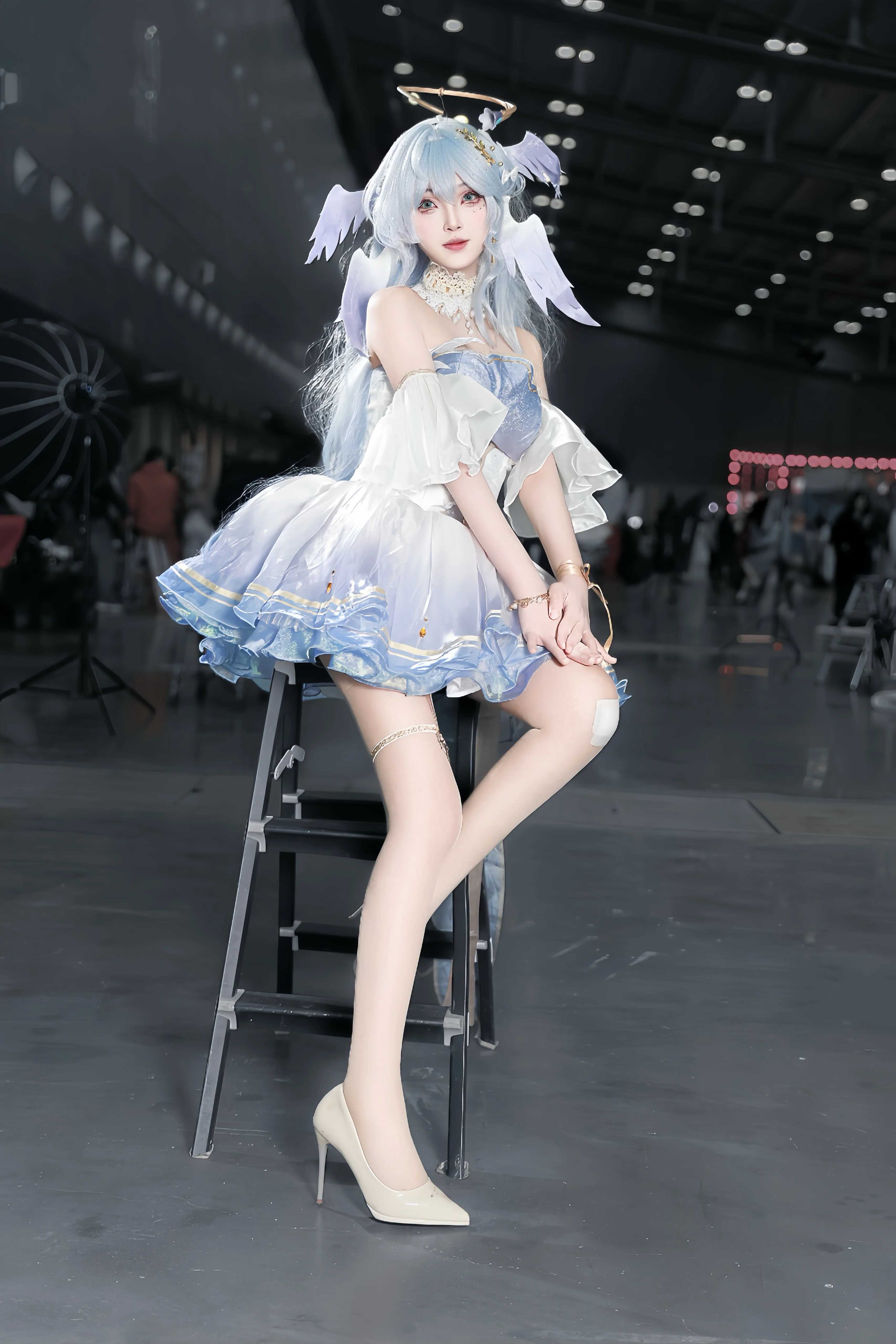 【知更鸟cos】崩坏星穹铁道圣心咏叹调，冬日漫展的挑战与遗憾 - 第 4 张