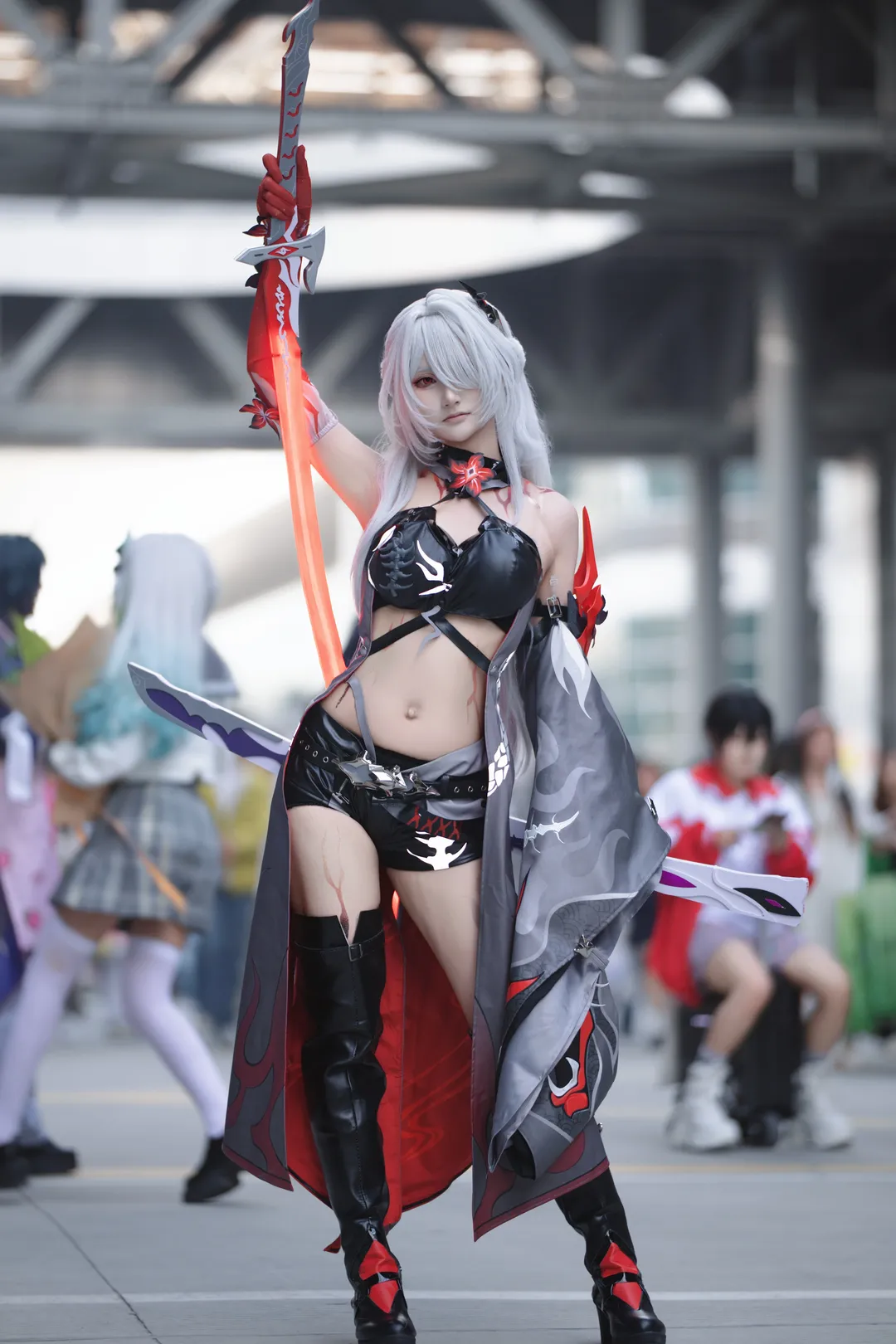 【黄泉cos】在CP32漫展做一回崩坏星穹铁道的红刃女侠