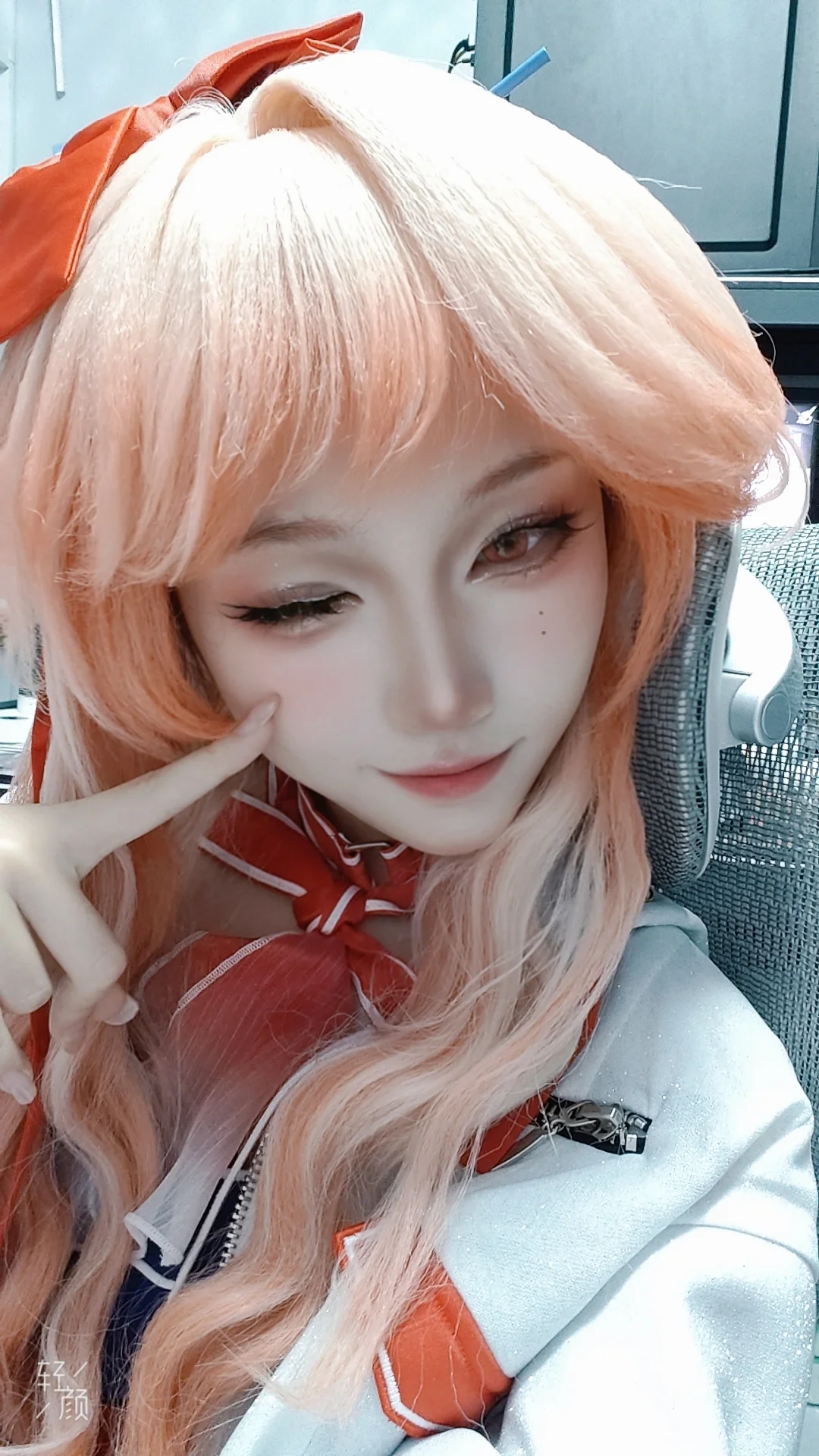 【羽生萌萌香cos】明日方舟里的橘色系穿搭细节记录 - 第 1 张