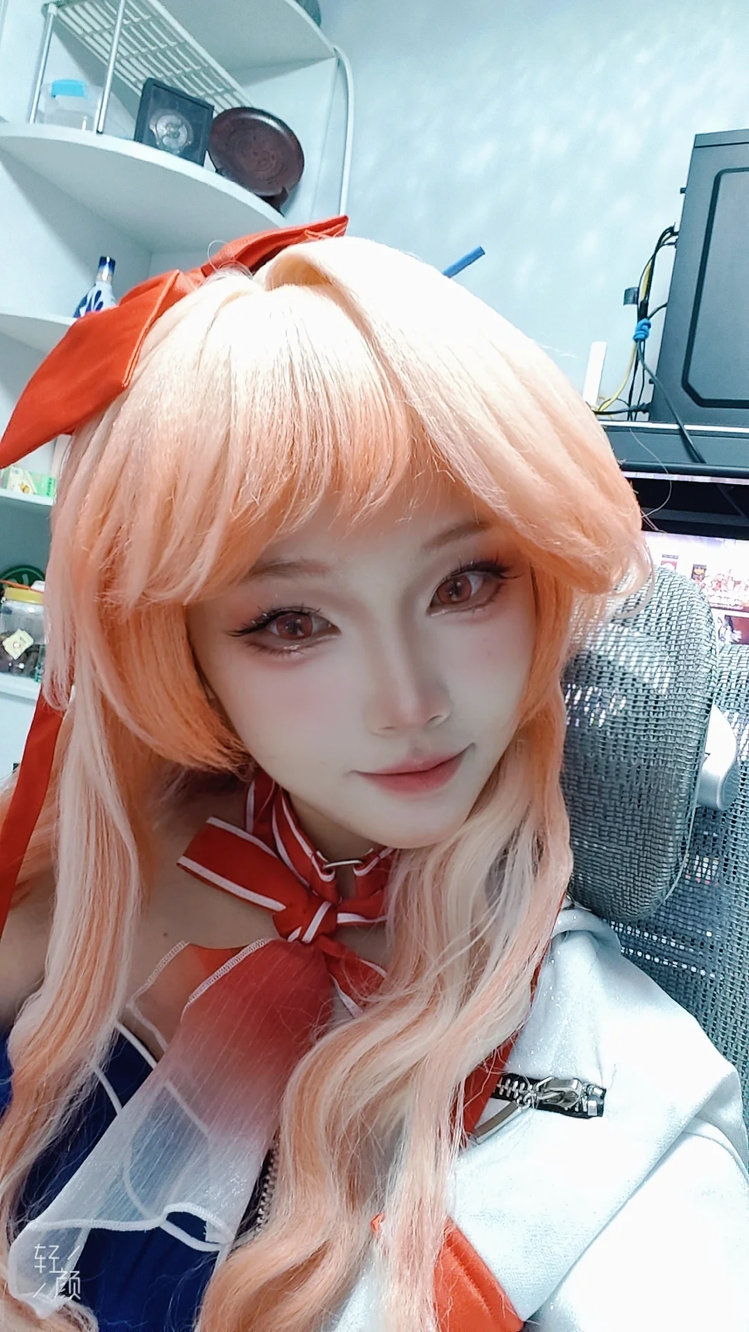 【羽生萌萌香cos】明日方舟里的橘色系穿搭细节记录