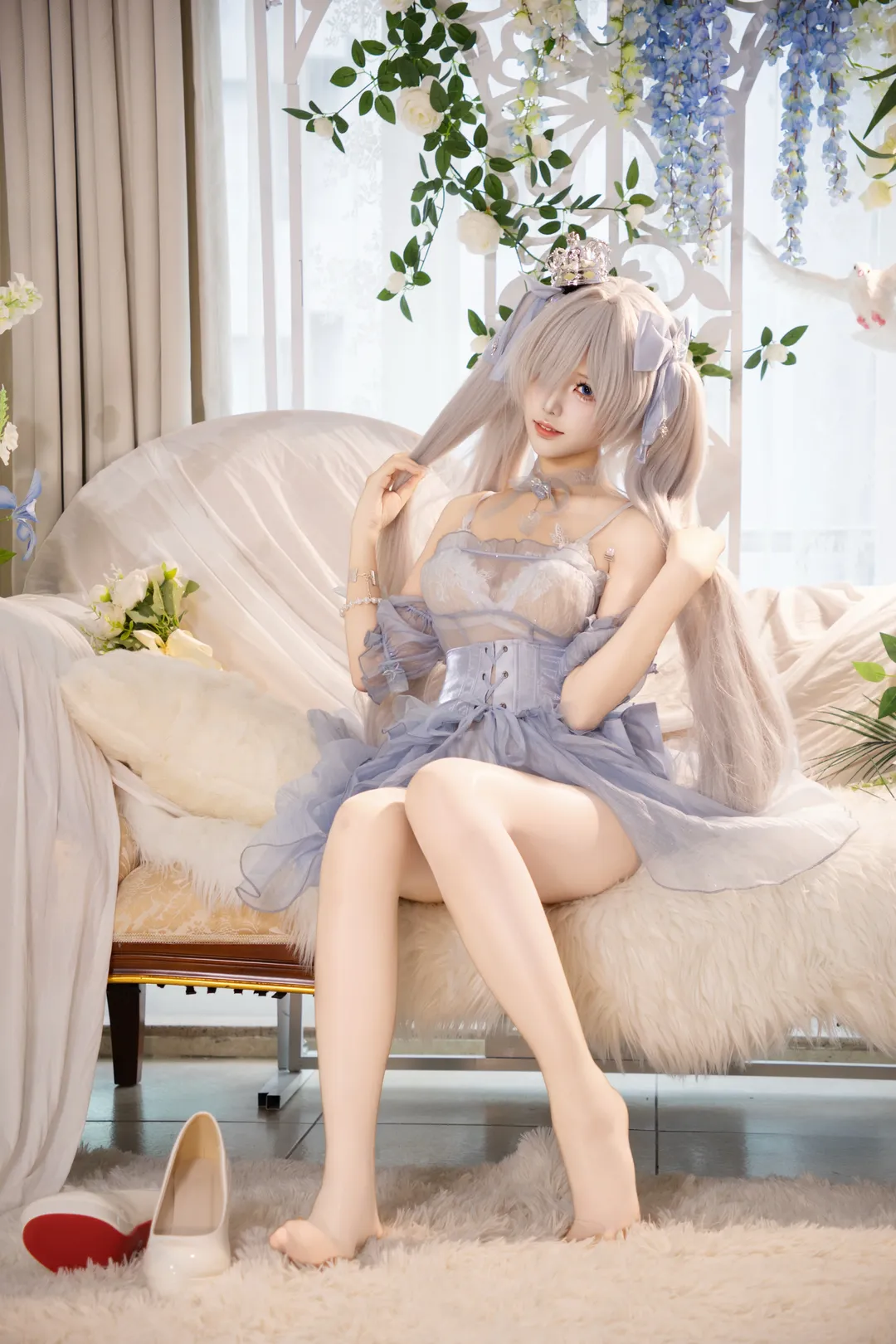 【胜利女神灰姑娘cos】寻找我的水晶鞋与优雅定格 - 第 1 张