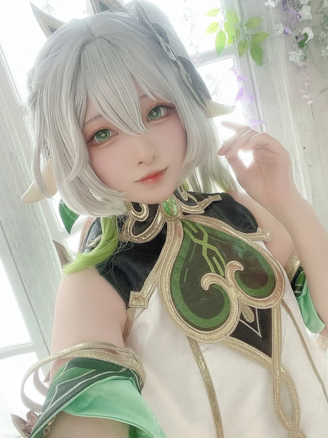 【纳西妲cos】崩坏星穹铁道里的春日精灵 - 第 1 张