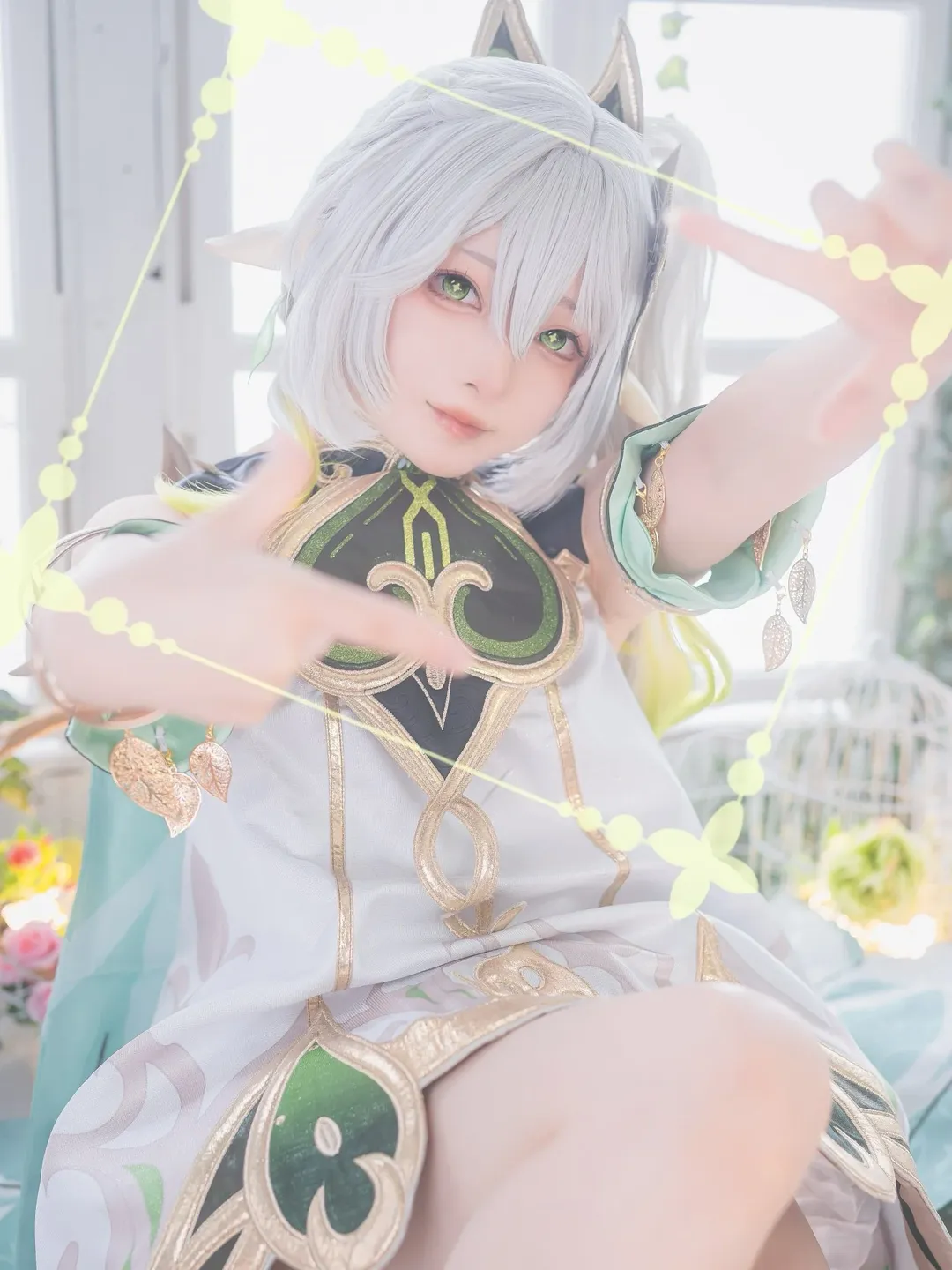 【纳西妲cos】崩坏星穹铁道里的春日精灵 - 第 2 张