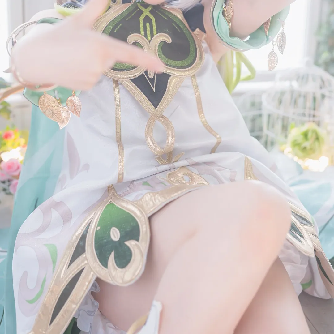 【纳西妲cos】崩坏星穹铁道里的春日精灵 - 第 4 张