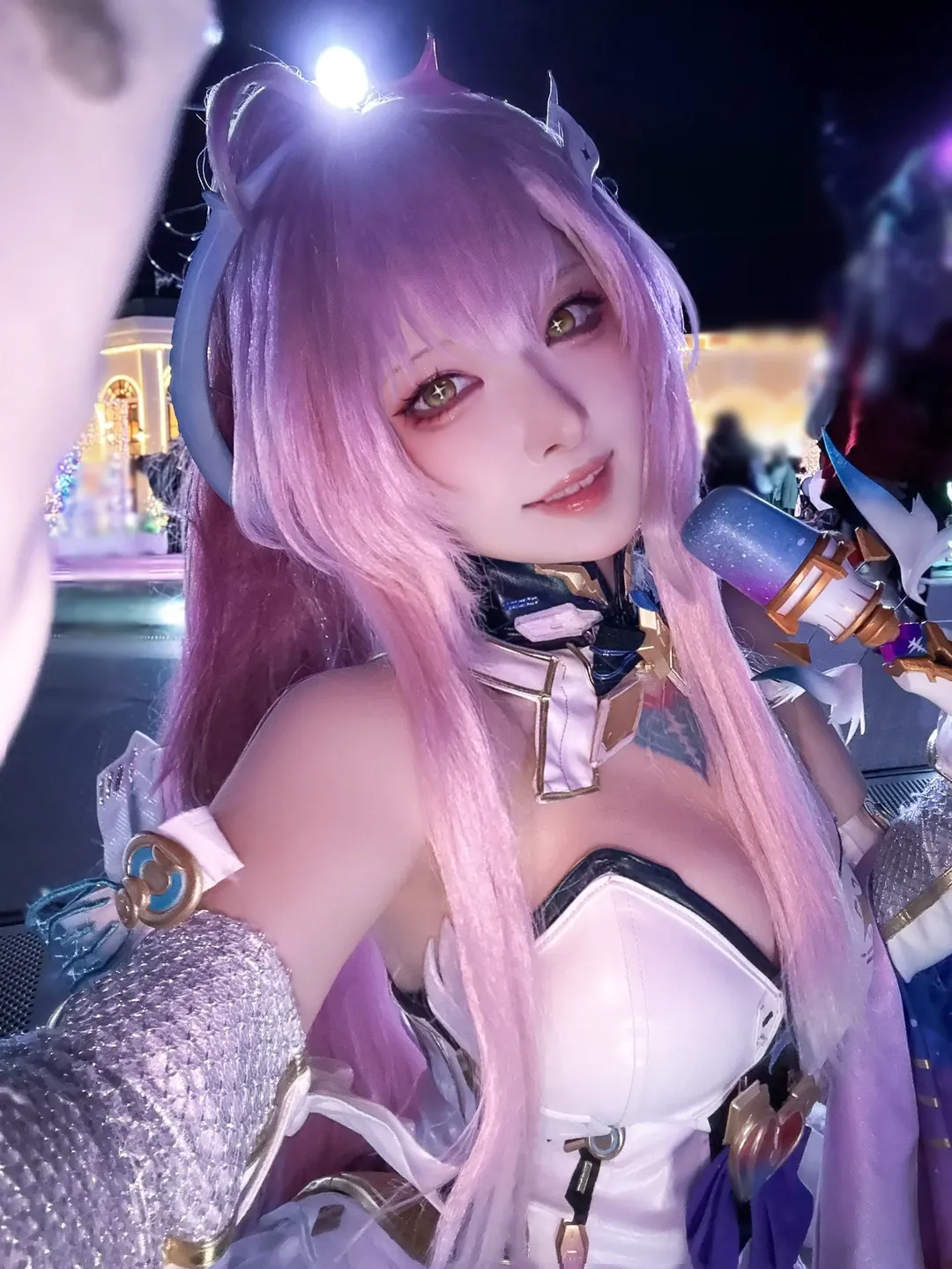 【爱弥斯cos】雪夜星空下的这份闪耀 - 第 1 张