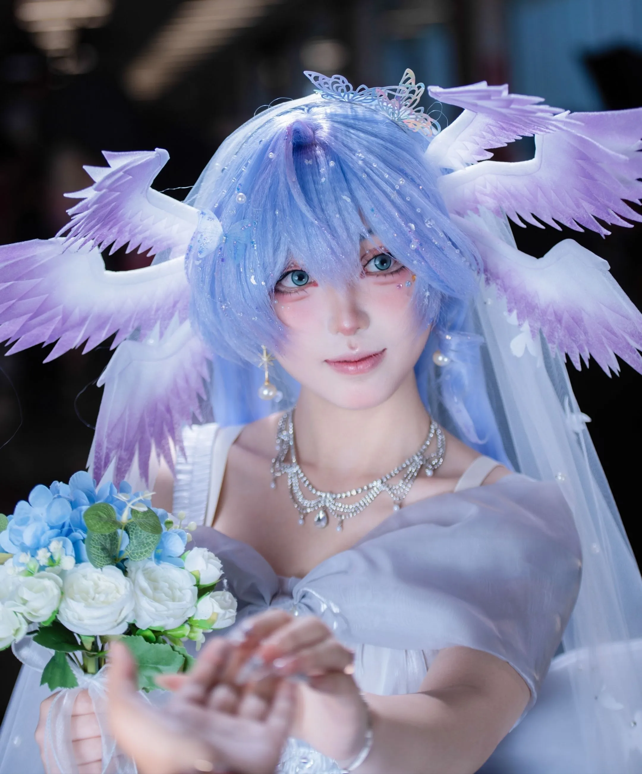 【知更鸟cos】崩坏星穹铁道私设白纱，静谧与轻盈的尝试 - 第 1 张