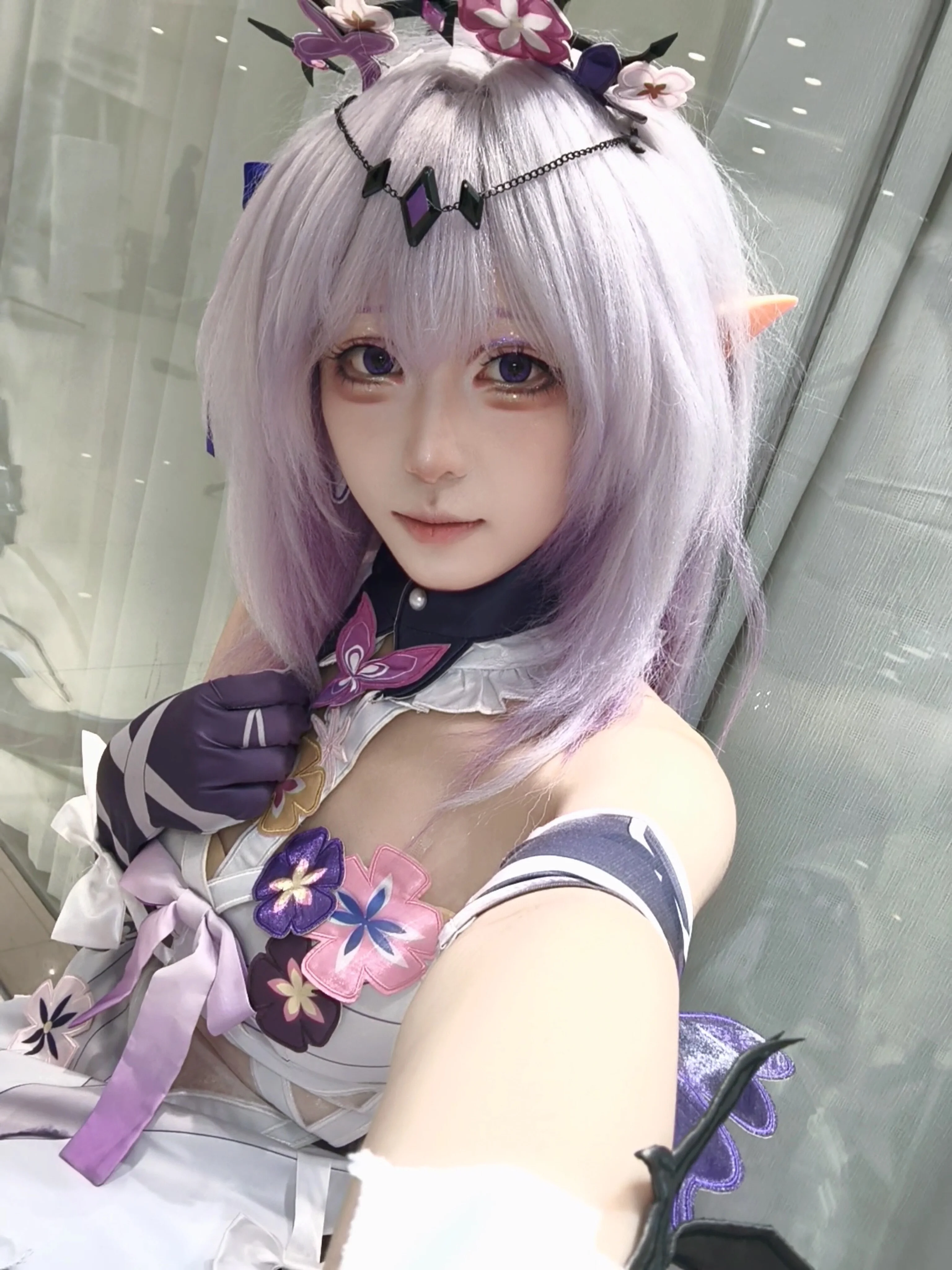 【遐蝶cos】崩坏星穹铁道中的静谧蝶影 - 第 1 张
