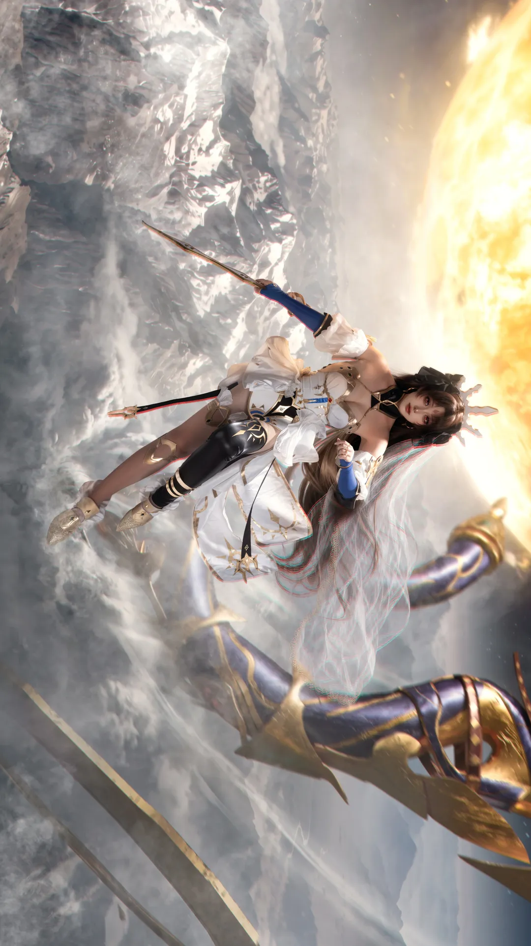 [Ishtar Cosplay] Fate/Grand Order: The Goddess of Venus Interpreted in Classic Monochrome - Image 3