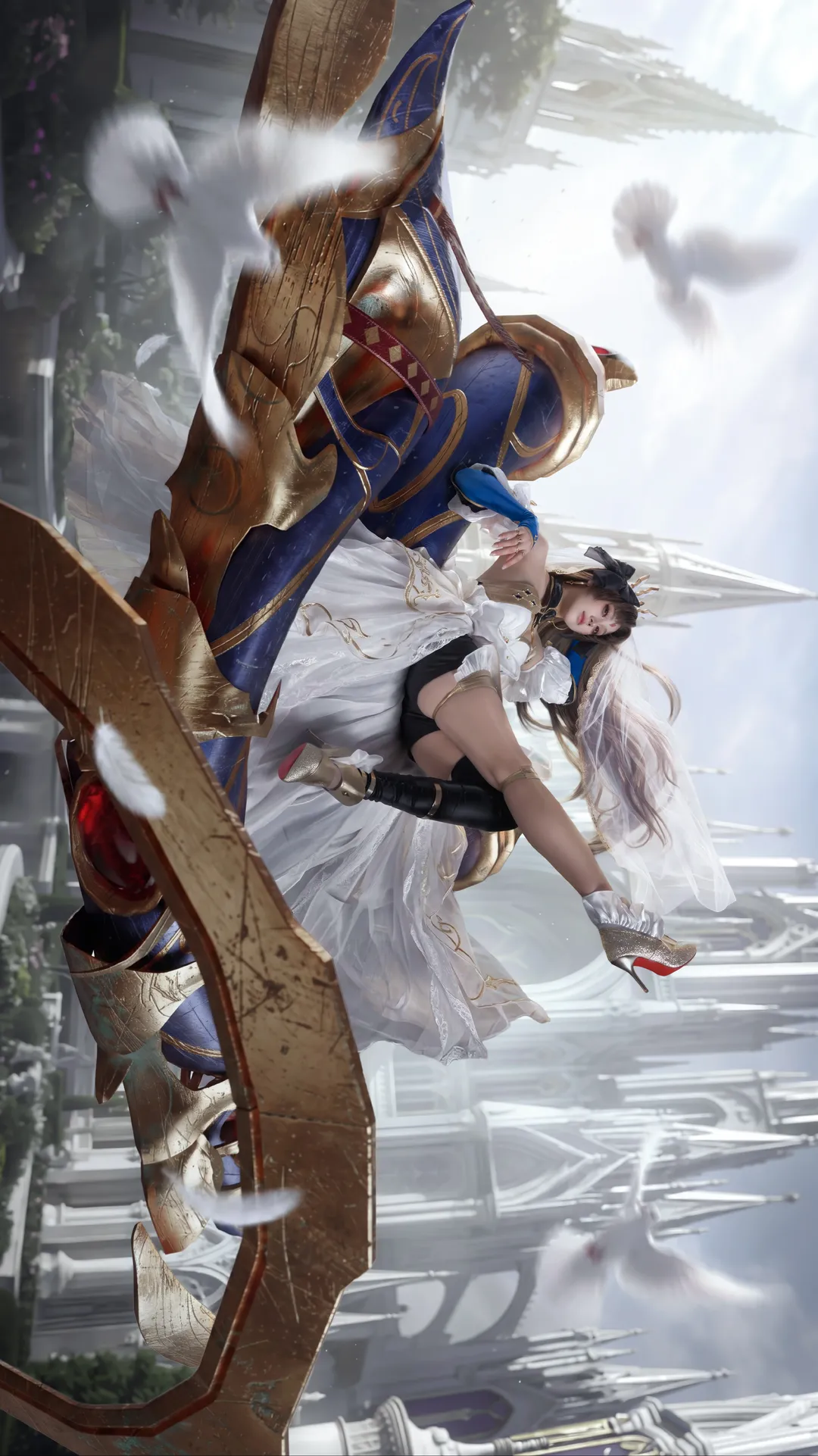 【伊什塔尔cos】Fate/Grand Order，黑白经典诠释下的金星女神
