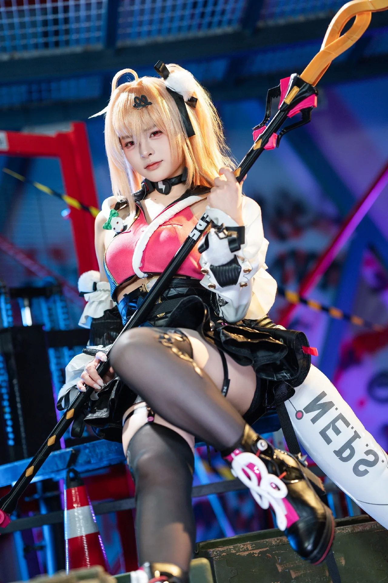 【希希芙cos】绝区零的代理人，住进绳匠家也毫不客气 - 第 1 张
