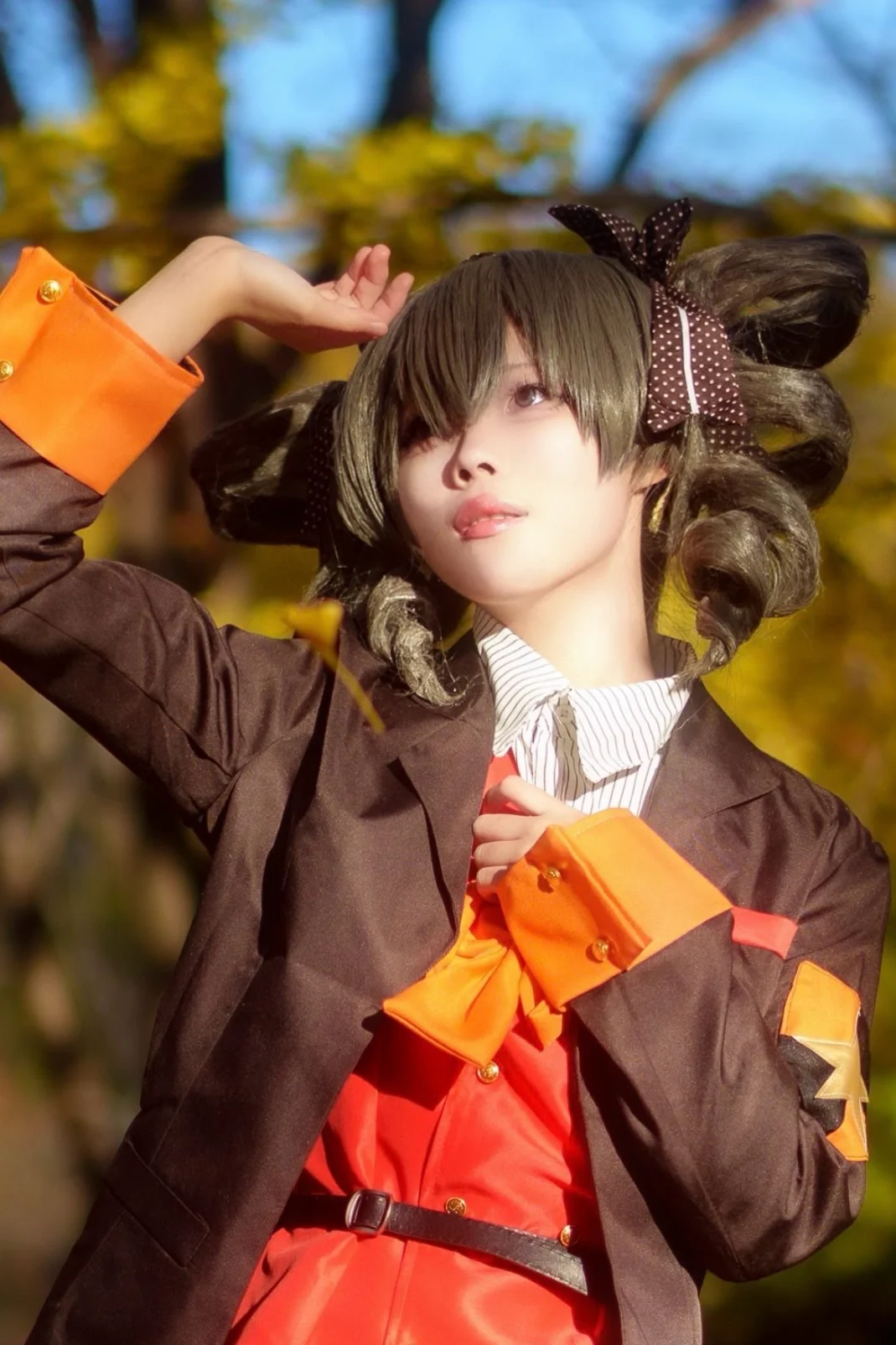 【布洛妮娅cos】昭和纪念公园银杏树下的崩坏学园2与崩坏星穹铁道外景 - 第 1 张