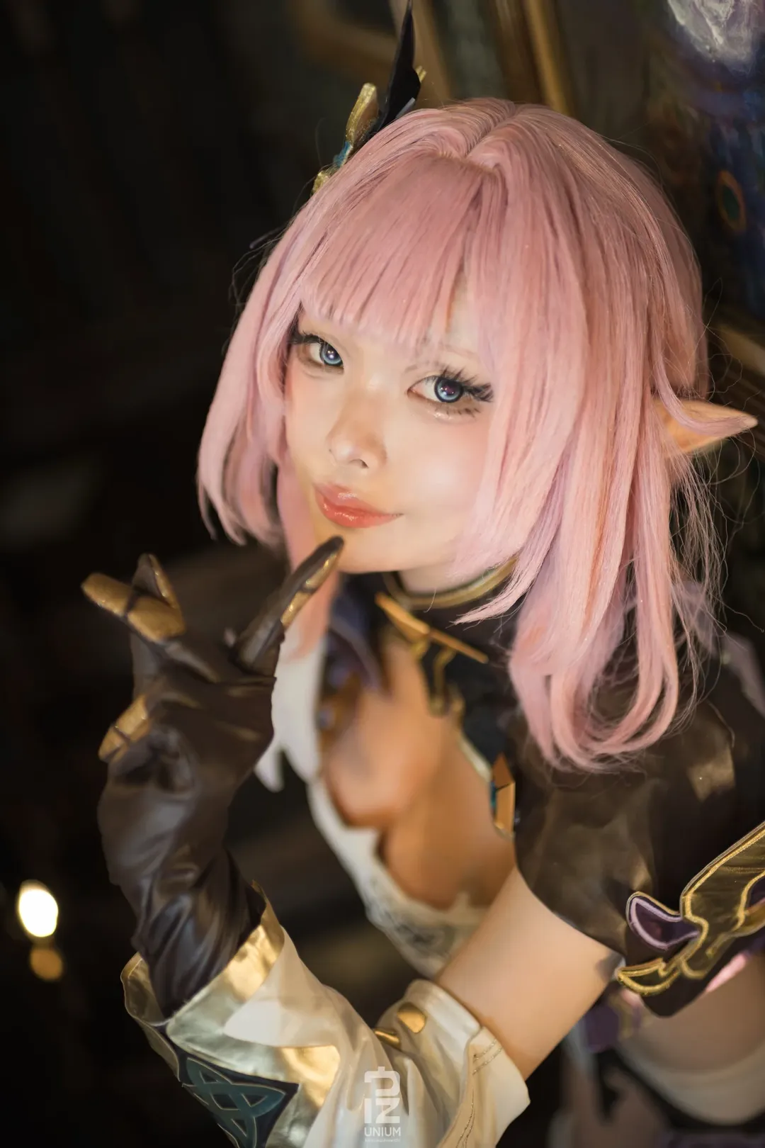 【爱莉希雅cos】崩坏3里的粉色妖精，定格瞬间的优雅 - 第 1 张