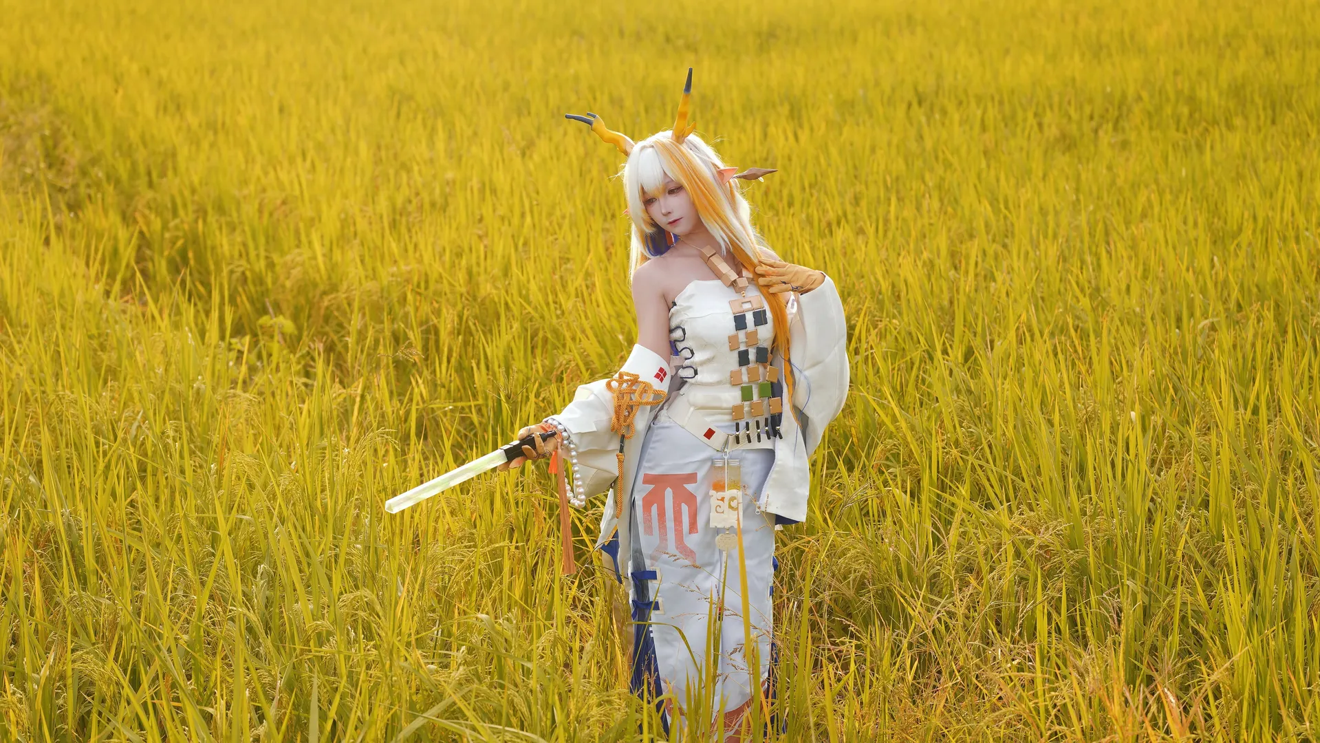 【黍cos】金黄的麦浪与温柔的眼神 - 第 2 张