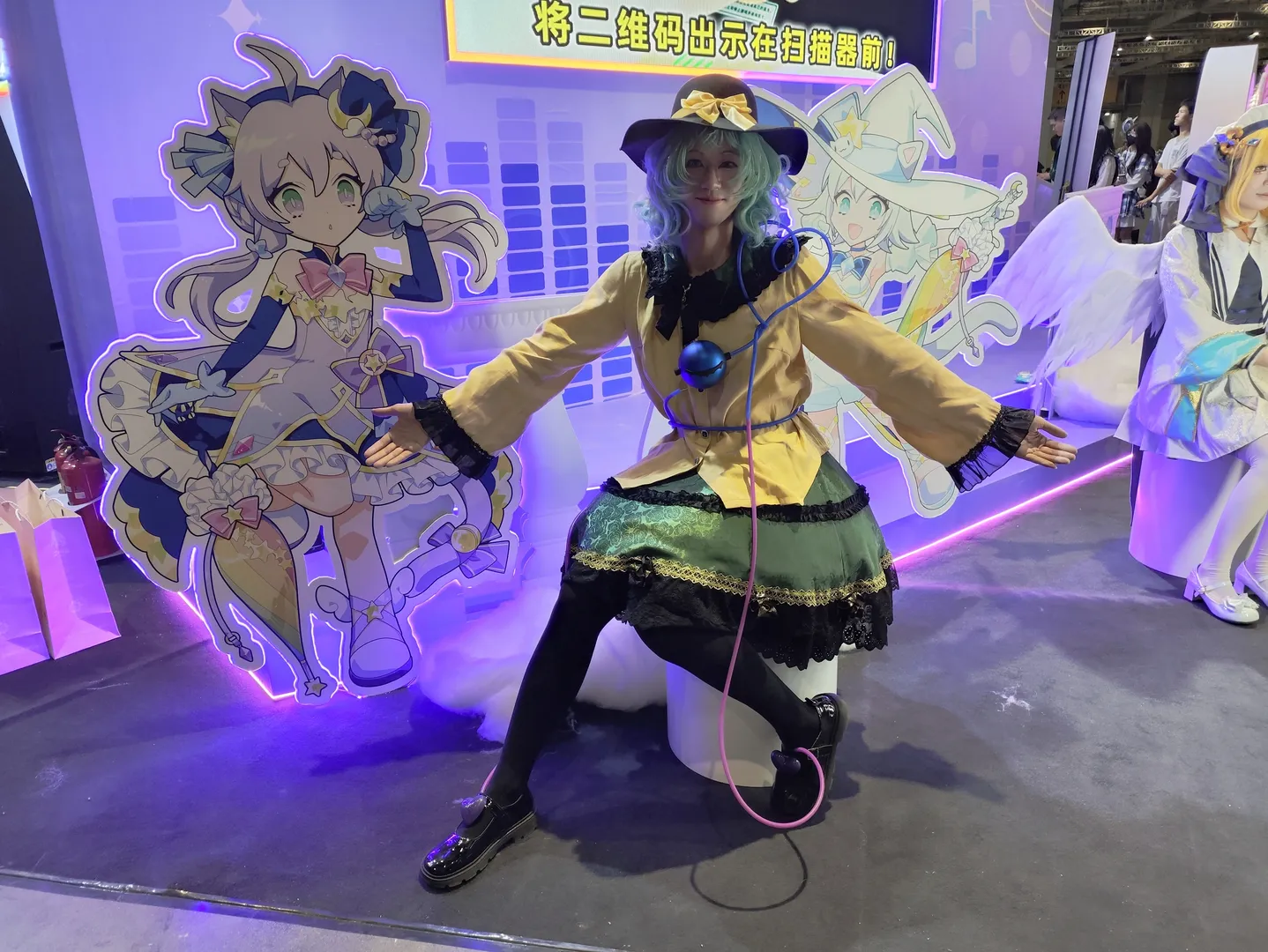 【古明地恋cos】东方project展会打卡与舞萌展台小憩 - 第 2 张
