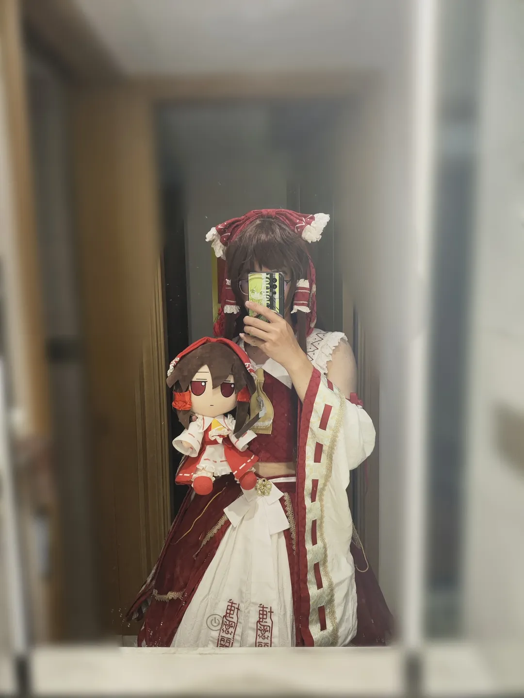 【博丽灵梦cos】红白巫女的日常对镜记录 - 第 2 张