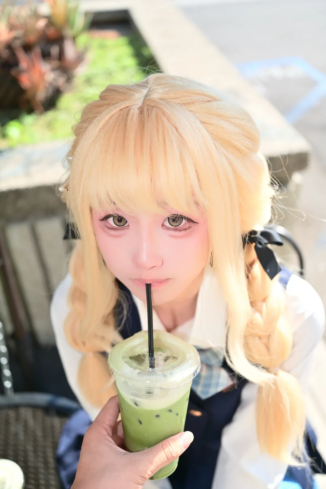 【藤田ことね コスプレ】『学園アイドルマスター』、プロデューサーから差し入れのBuffドリンク - 2 枚目