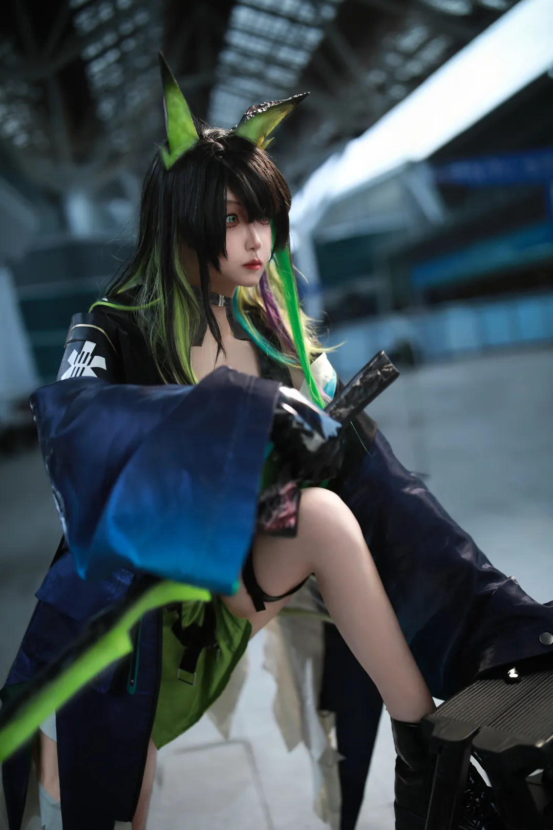 【凯尔希cos】毁灭与治愈交织，CP32场照分享 - 第 2 张