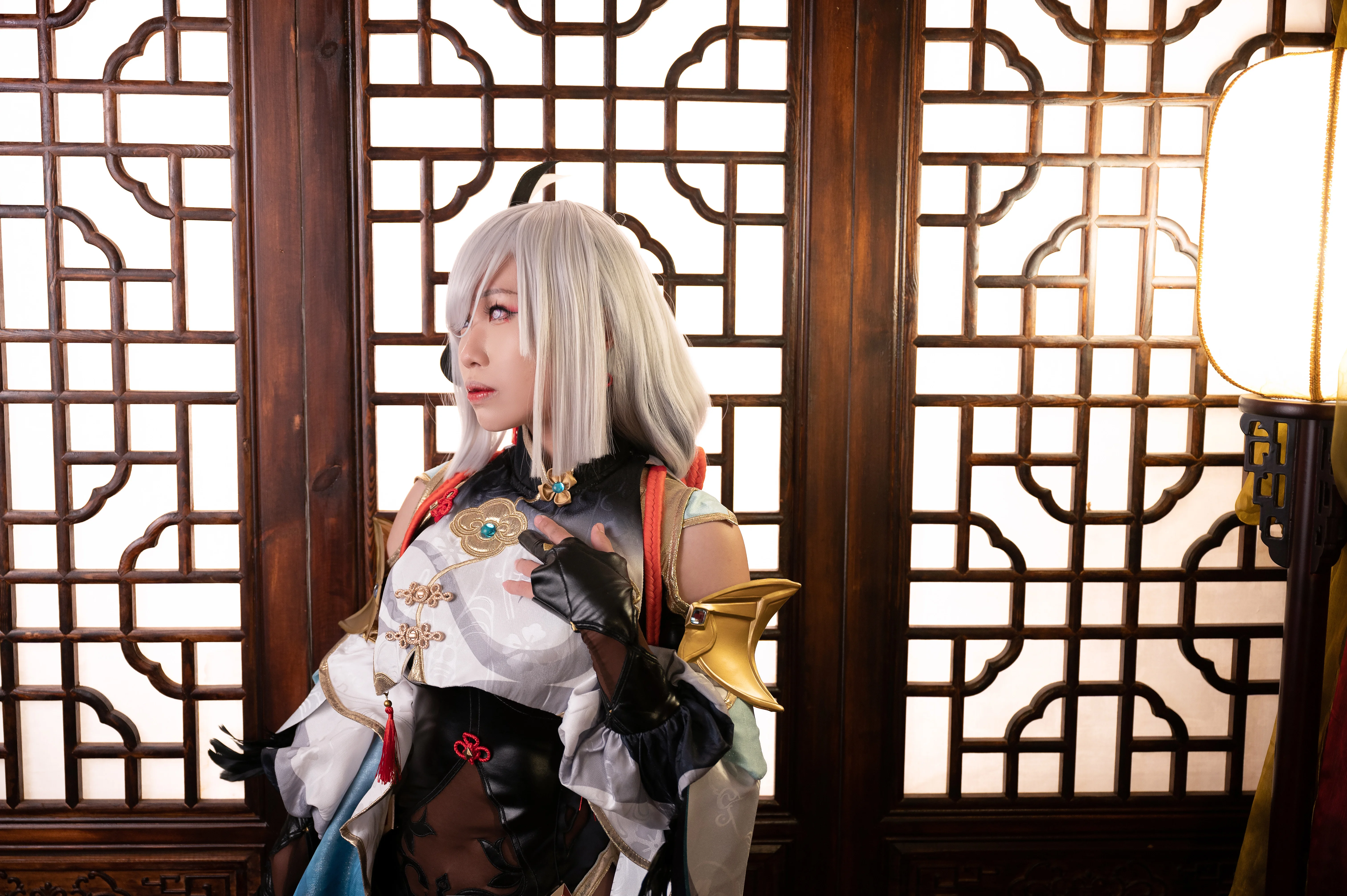 【申鹤cos】原神冰系仙家的清冷与华丽 - 第 13 张