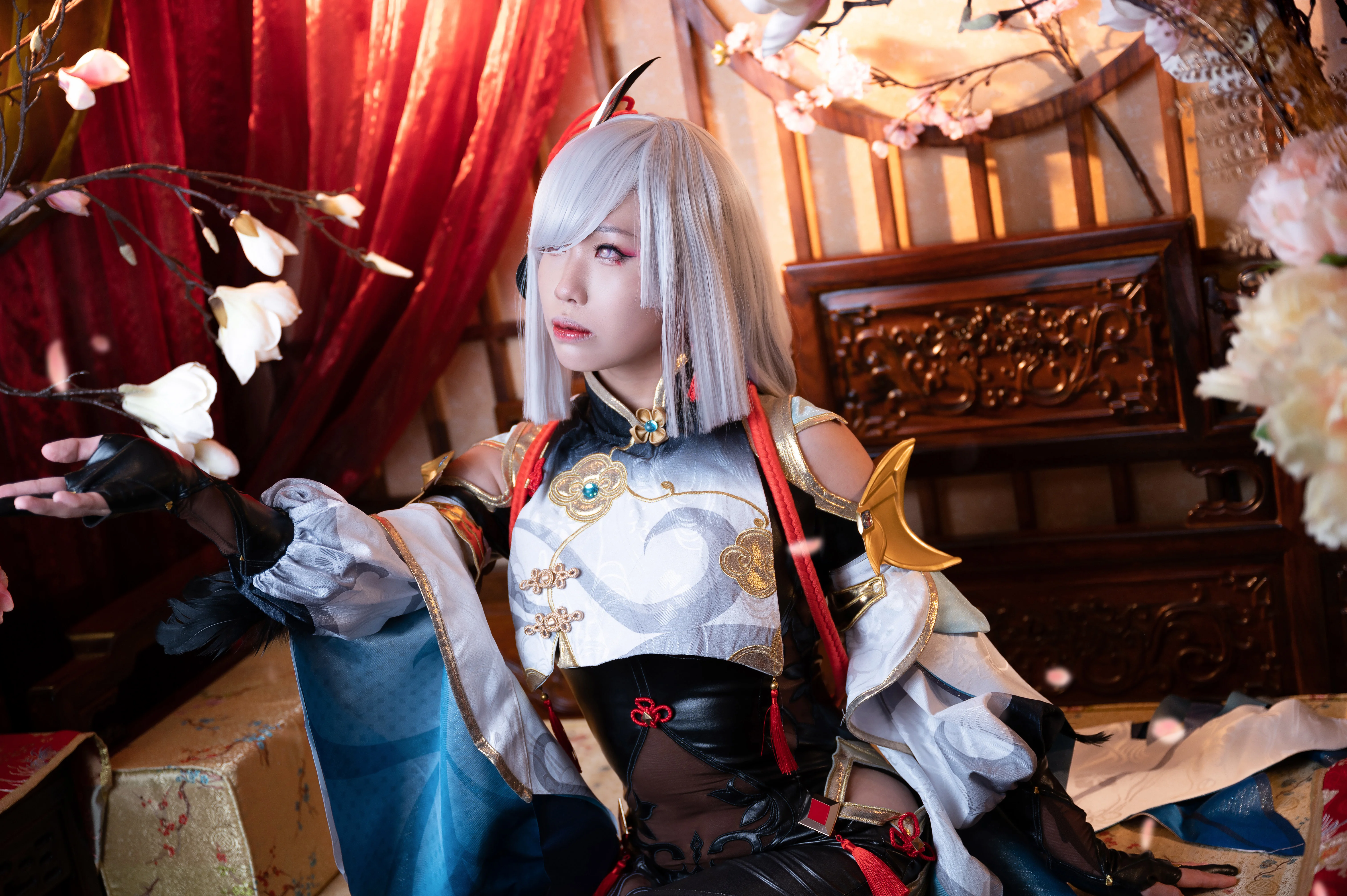 【申鹤cos】原神冰系仙家的清冷与华丽 - 第 6 张