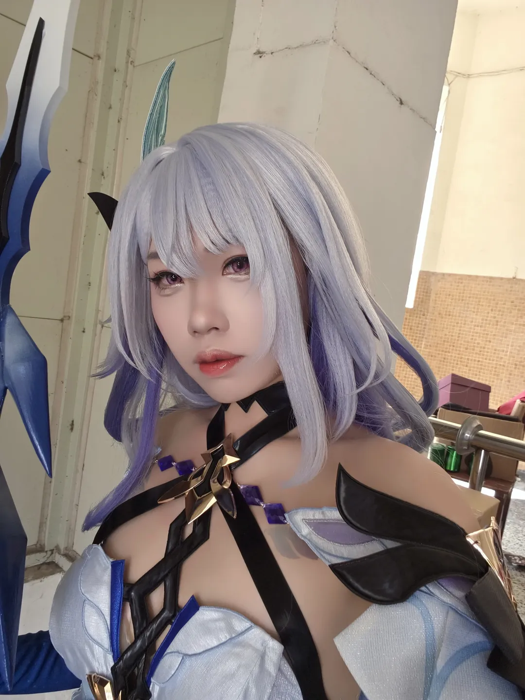原神絲柯克cos 高溫漫展下的提前撤裝紀實 - 第 2 張