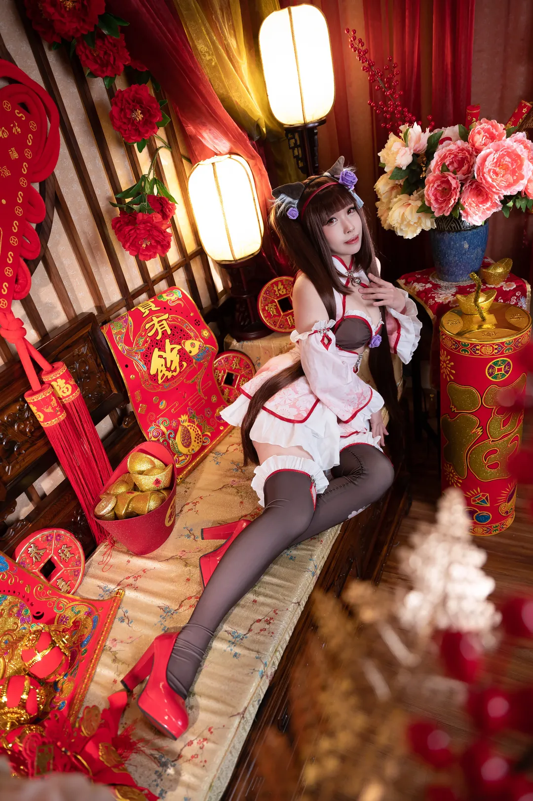 【巧克力cos】貓娘樂園的新春拜訪 - 第 1 張