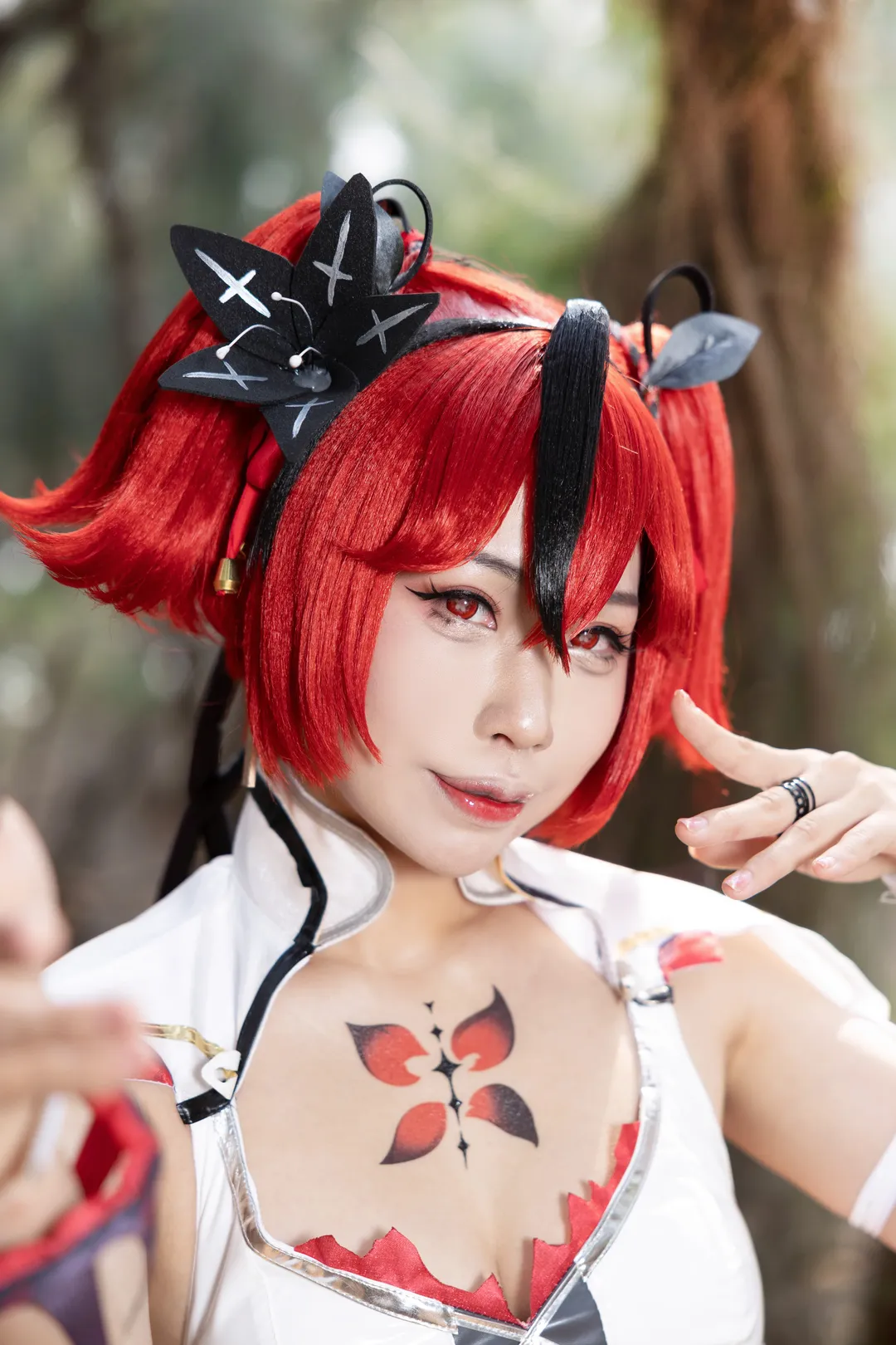 【椿cos】鸣潮里的红色倩影，久违的常规形态终于安排上 - 第 5 张