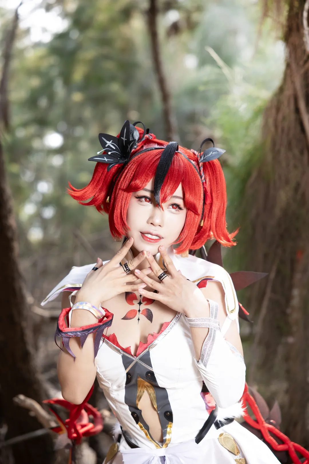 【椿cos】鸣潮里的红色倩影，久违的常规形态终于安排上 - 第 9 张