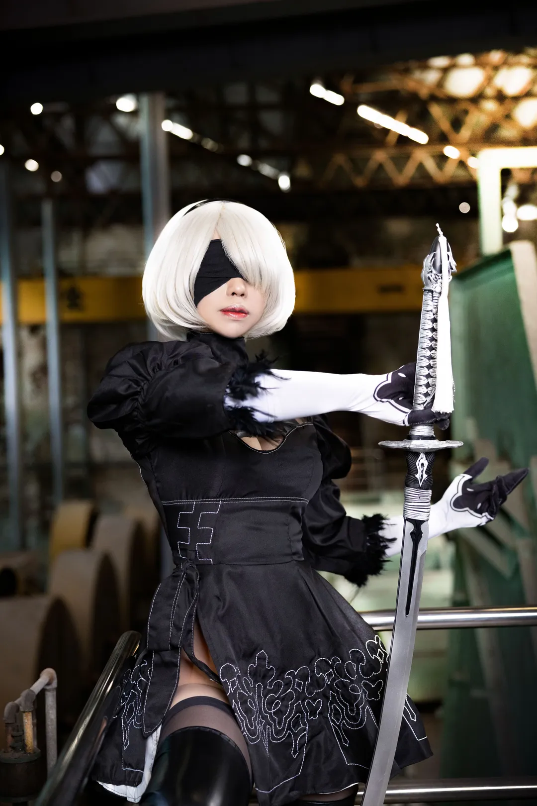 [2B Cosplay] NieR:Automata — Industrial Wasteland Style Record - Image 1