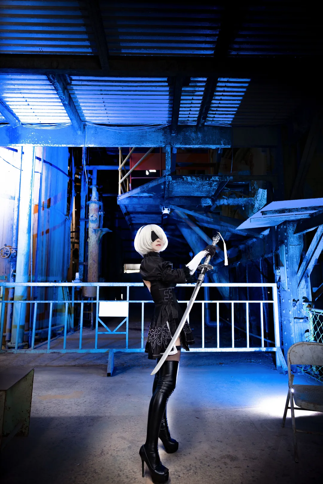 [2B Cosplay] NieR:Automata — Industrial Wasteland Style Record - Image 10