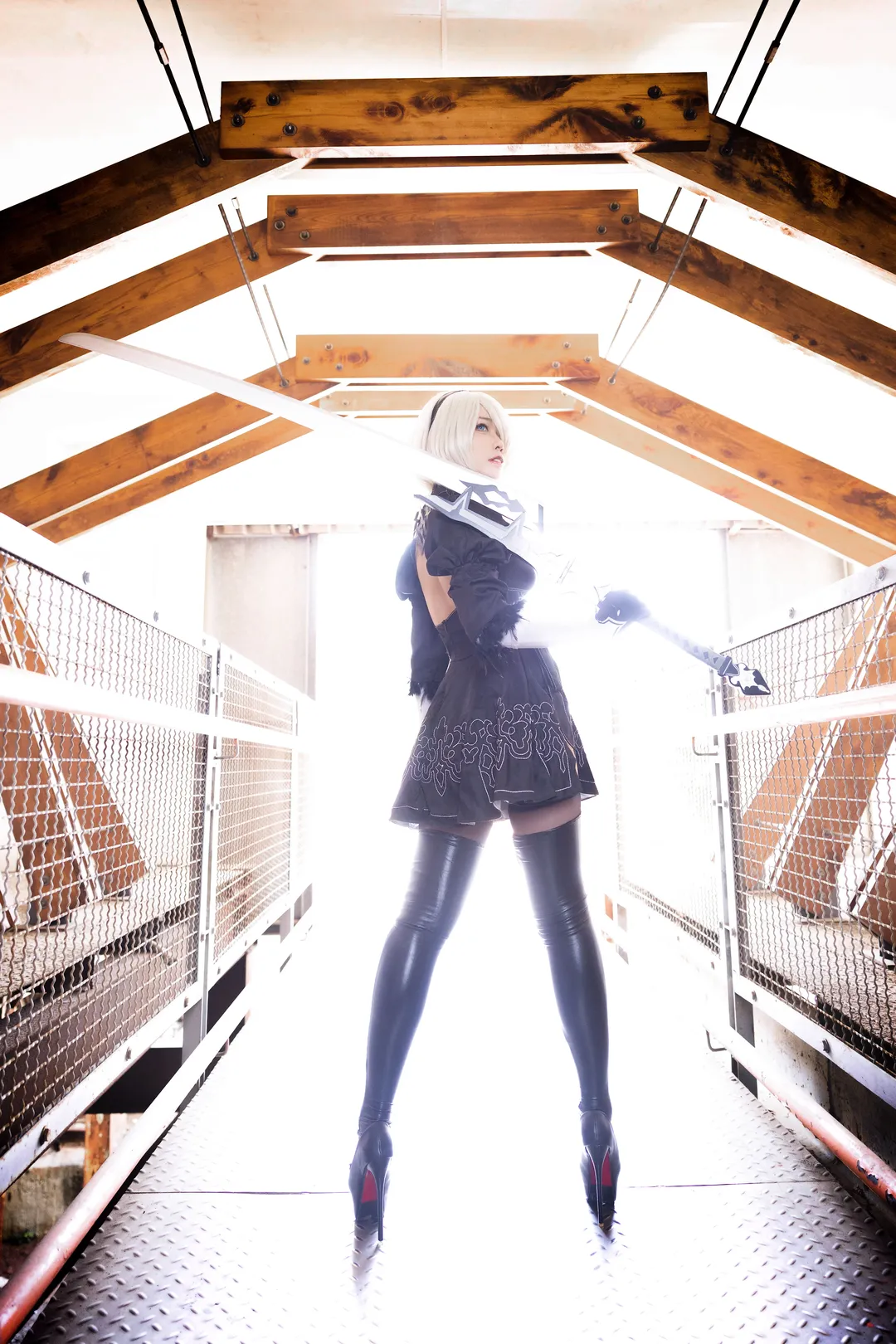 [2B Cosplay] NieR:Automata — Industrial Wasteland Style Record - Image 4