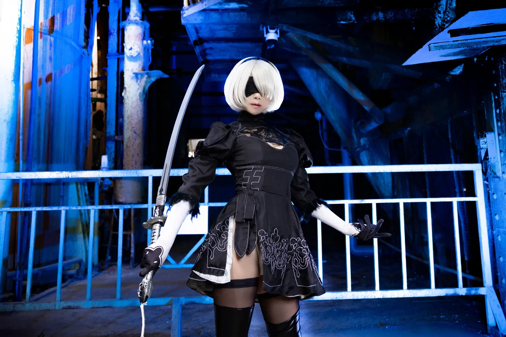 [2B Cosplay] NieR:Automata — Industrial Wasteland Style Record - Image 9