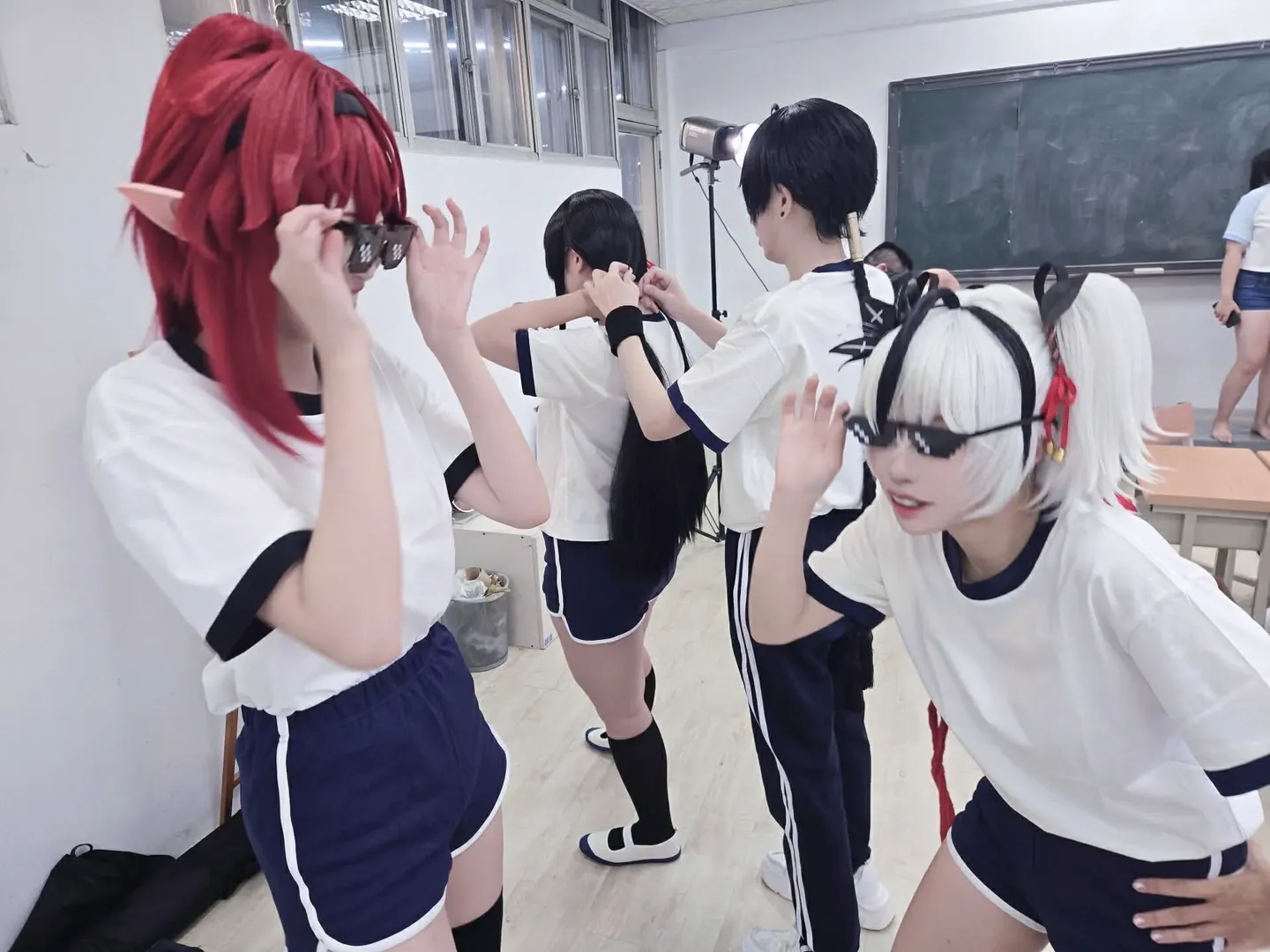 【椿cos】鸣潮学院团建里的“大傻椿”模式 - 第 4 张