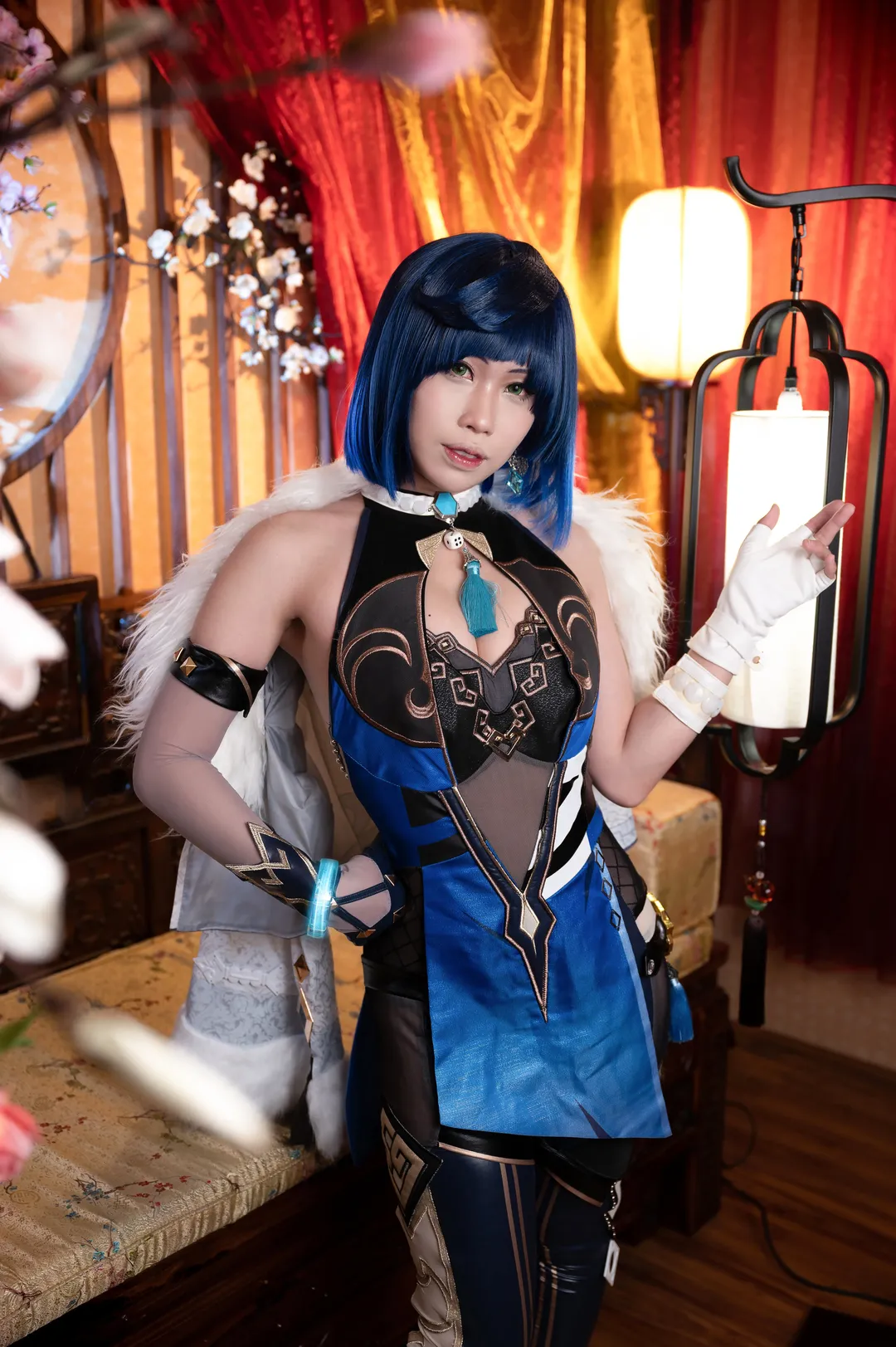 【夜兰cos】原神夜天后，新衣服让我心动不已 - 第 13 张