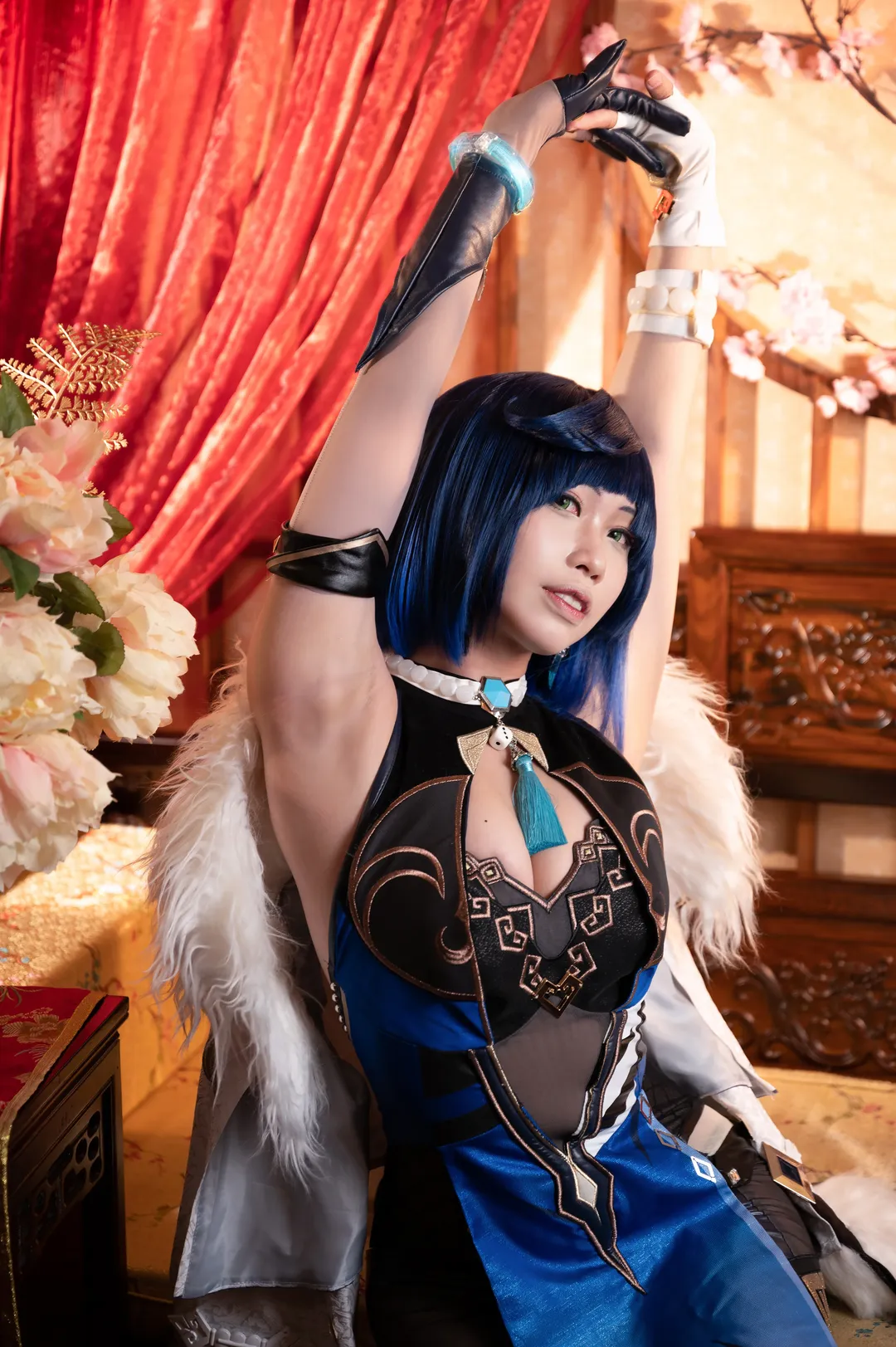 【夜兰cos】原神夜天后，新衣服让我心动不已 - 第 14 张