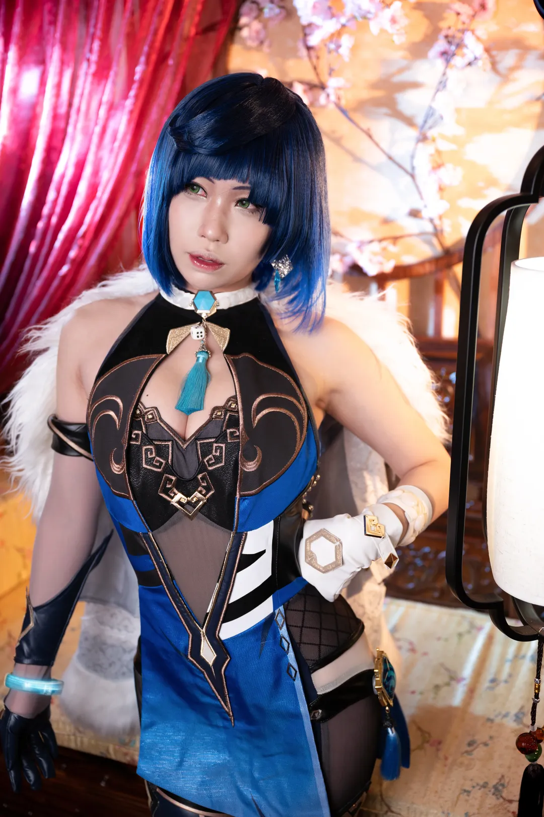 【夜兰cos】原神夜天后，新衣服让我心动不已 - 第 4 张