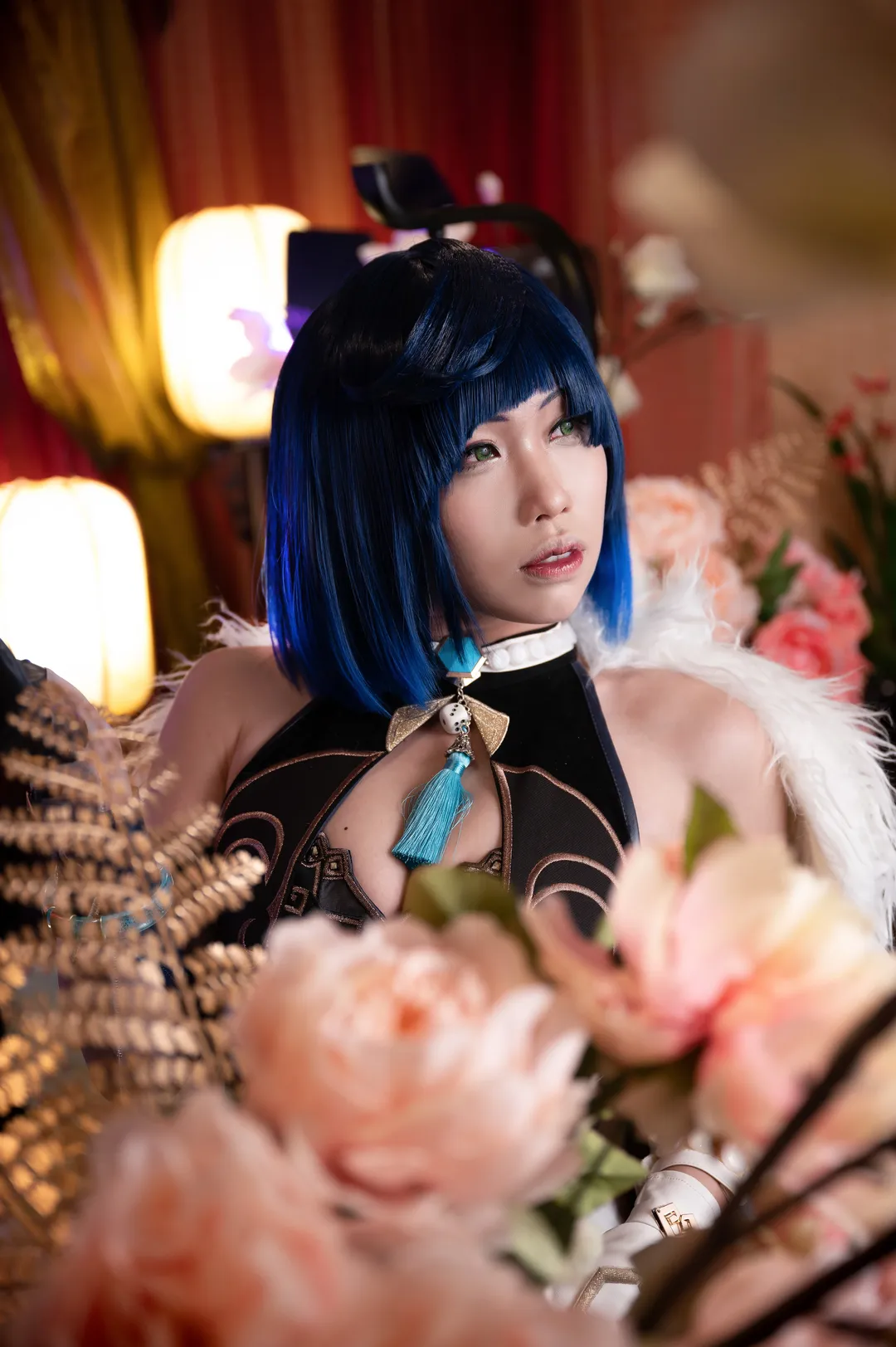 【夜兰cos】原神夜天后，新衣服让我心动不已 - 第 8 张