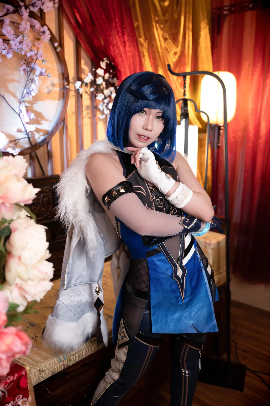 【夜兰cos】原神夜天后，新衣服让我心动不已 - 第 9 张