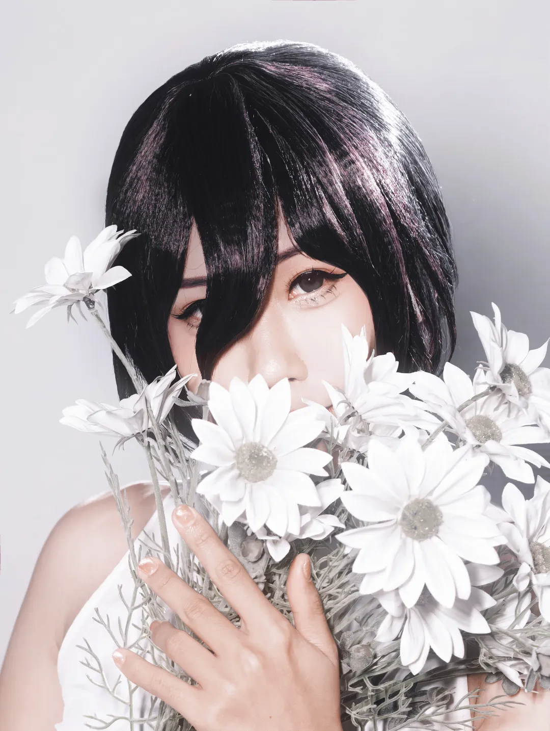 【蕾洁cos】链锯人，白棉花与冷光下的忧郁意境 - 第 7 张