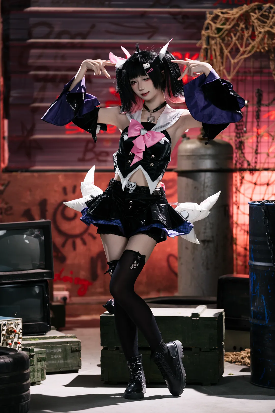 【南宫羽cos】绝区零狂想缪斯，在工业废墟里点燃狂想节拍