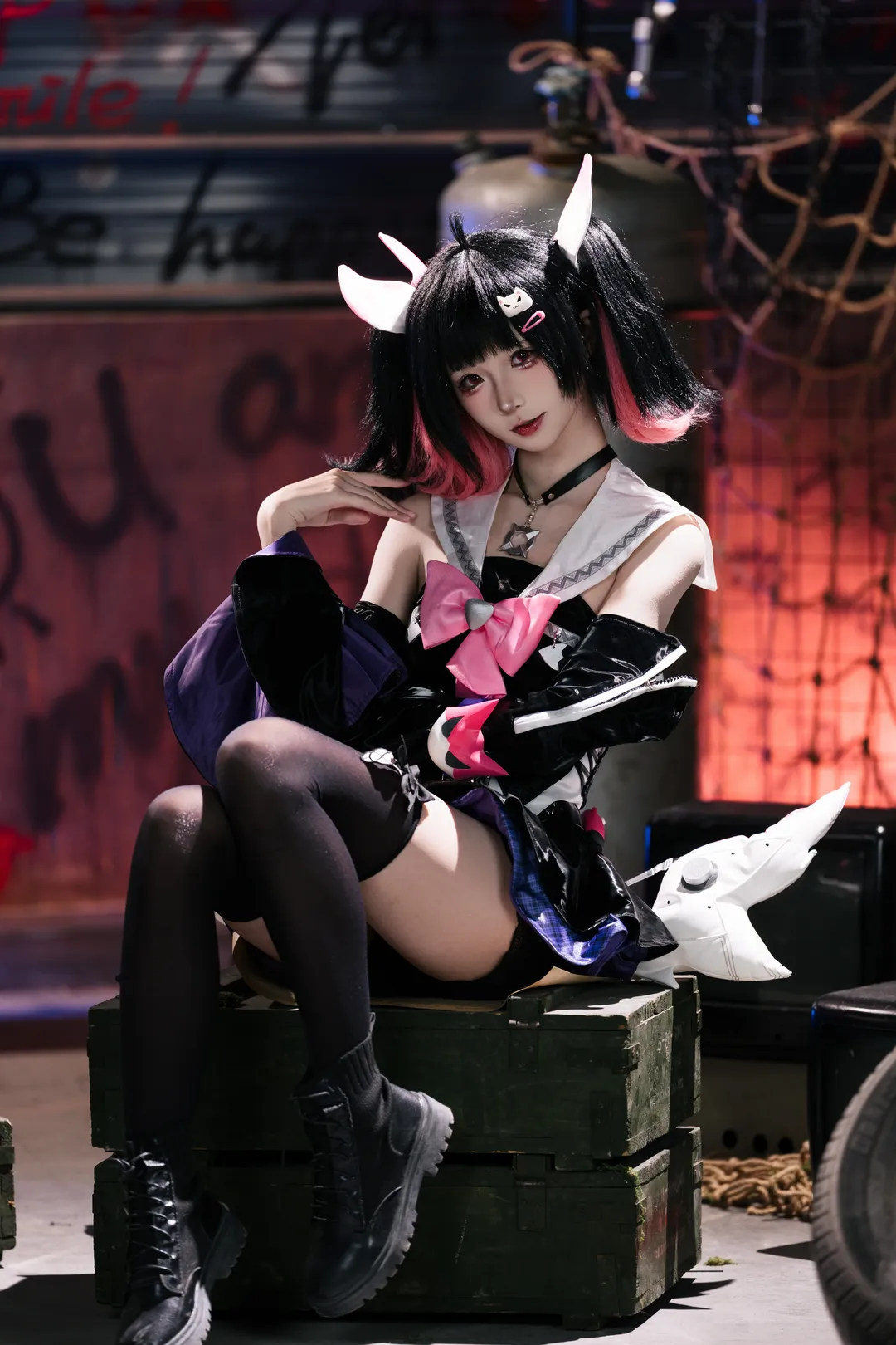 【南宫羽cos】绝区零狂想缪斯，在工业废墟里点燃狂想节拍 - 第 2 张