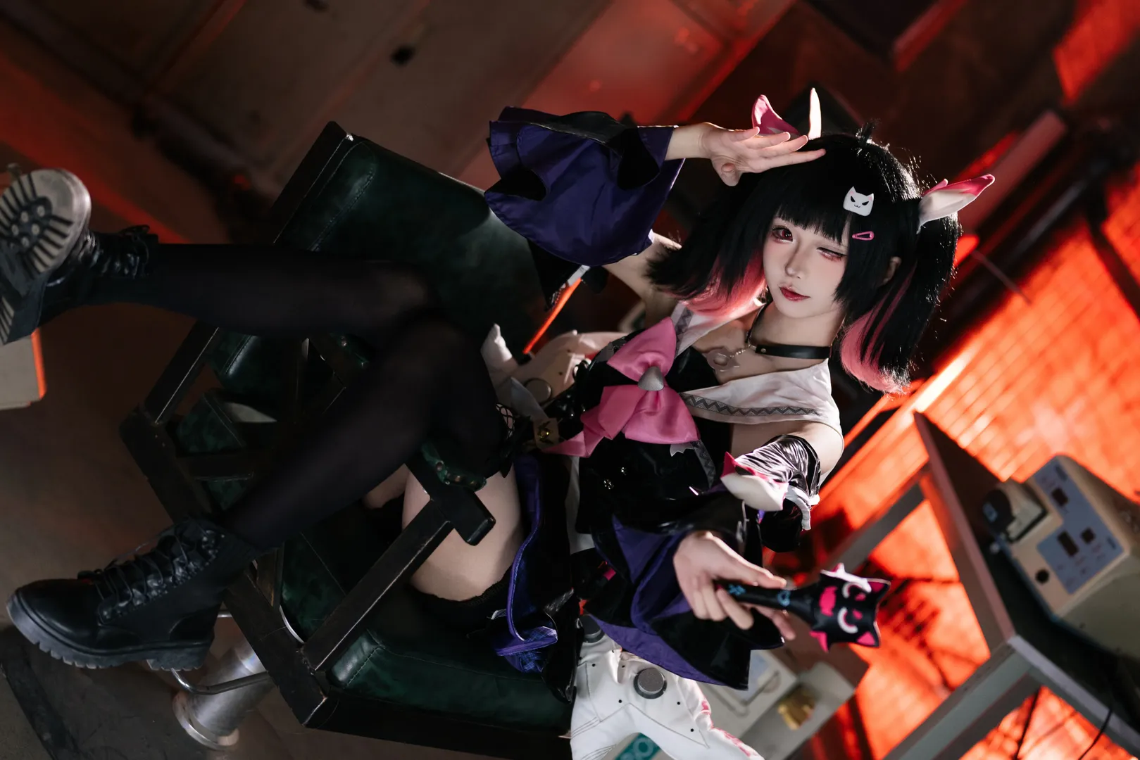 【南宫羽cos】绝区零狂想缪斯，在工业废墟里点燃狂想节拍 - 第 3 张