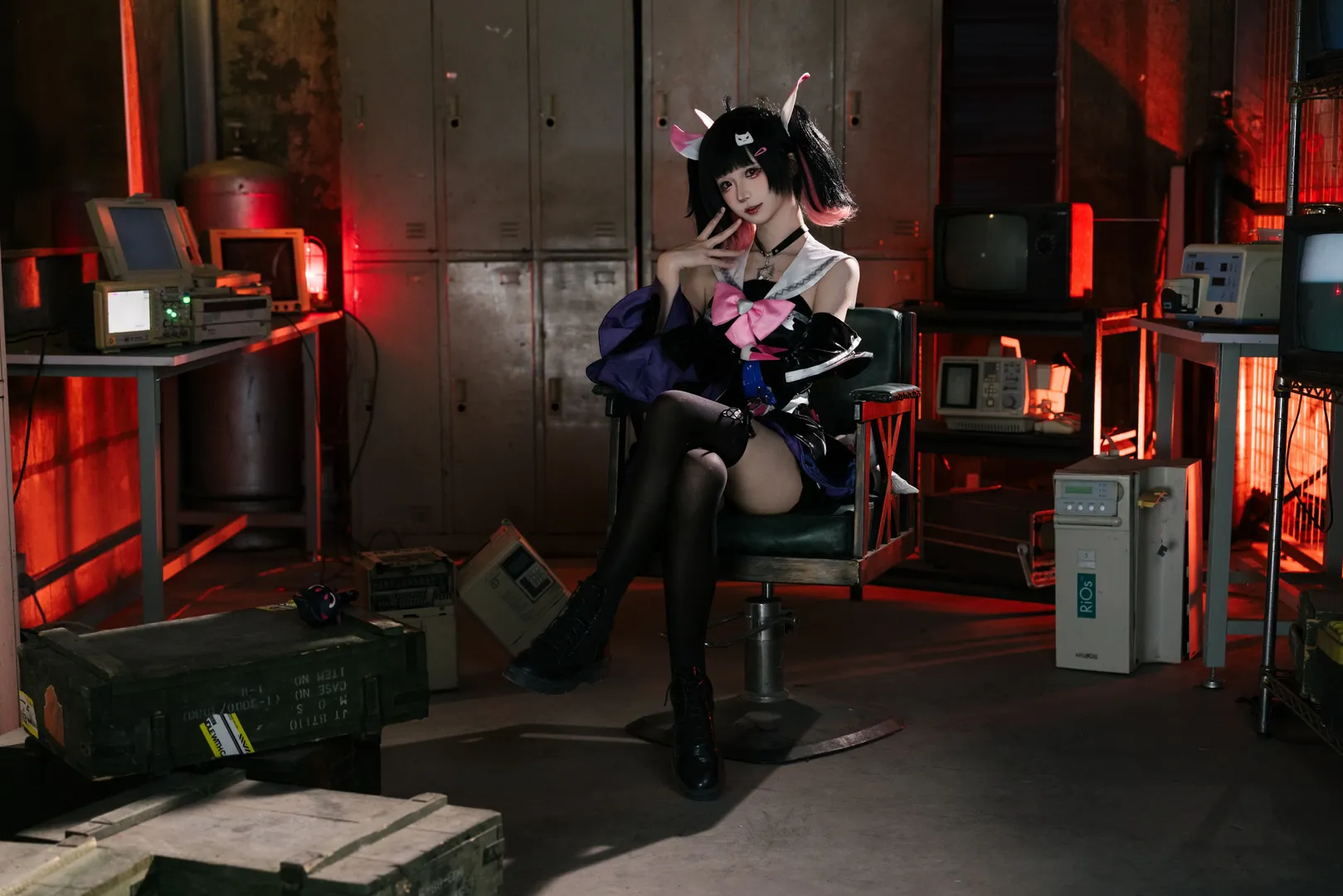 【南宫羽cos】绝区零狂想缪斯，在工业废墟里点燃狂想节拍 - 第 4 张