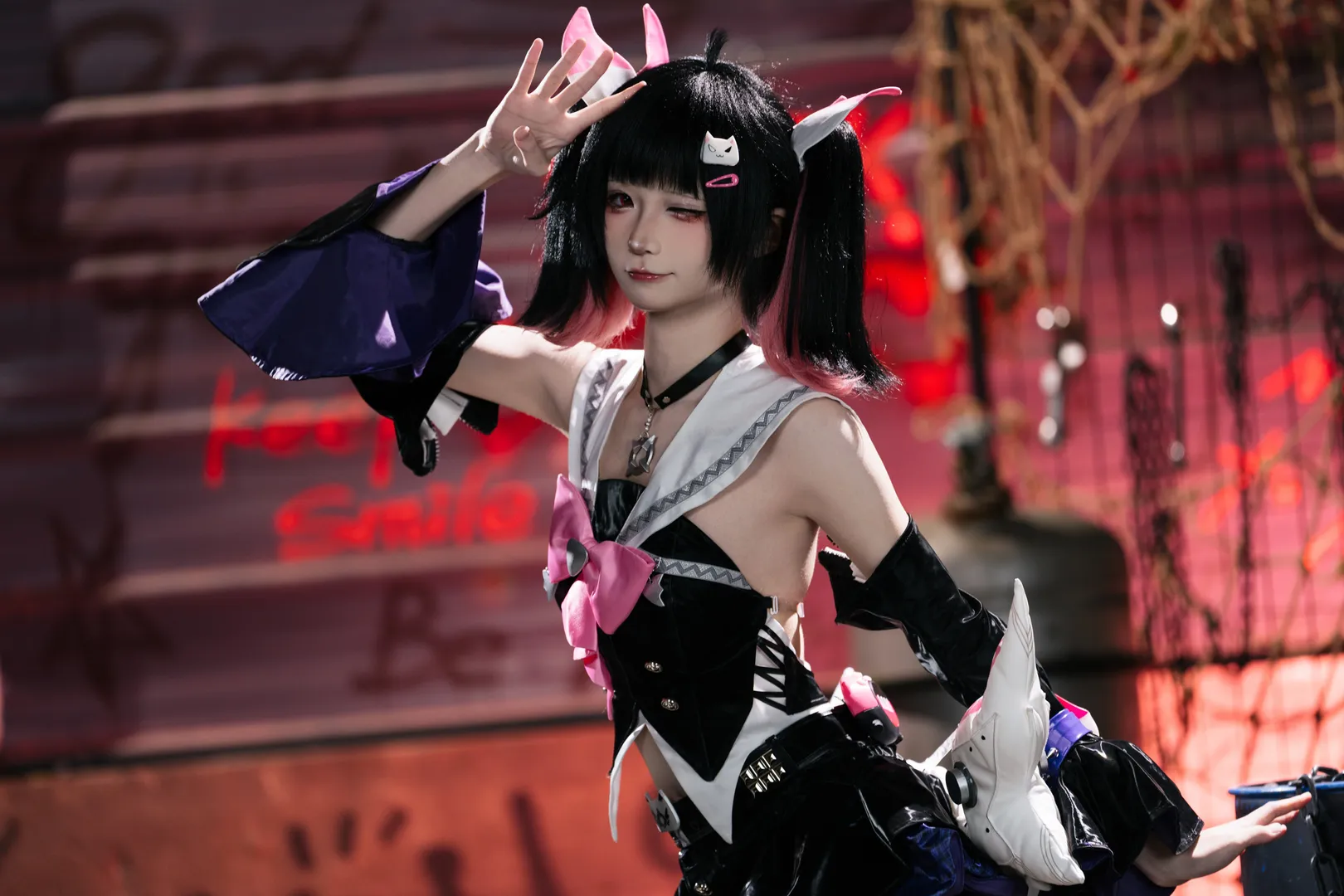 【南宫羽cos】绝区零狂想缪斯，在工业废墟里点燃狂想节拍 - 第 6 张