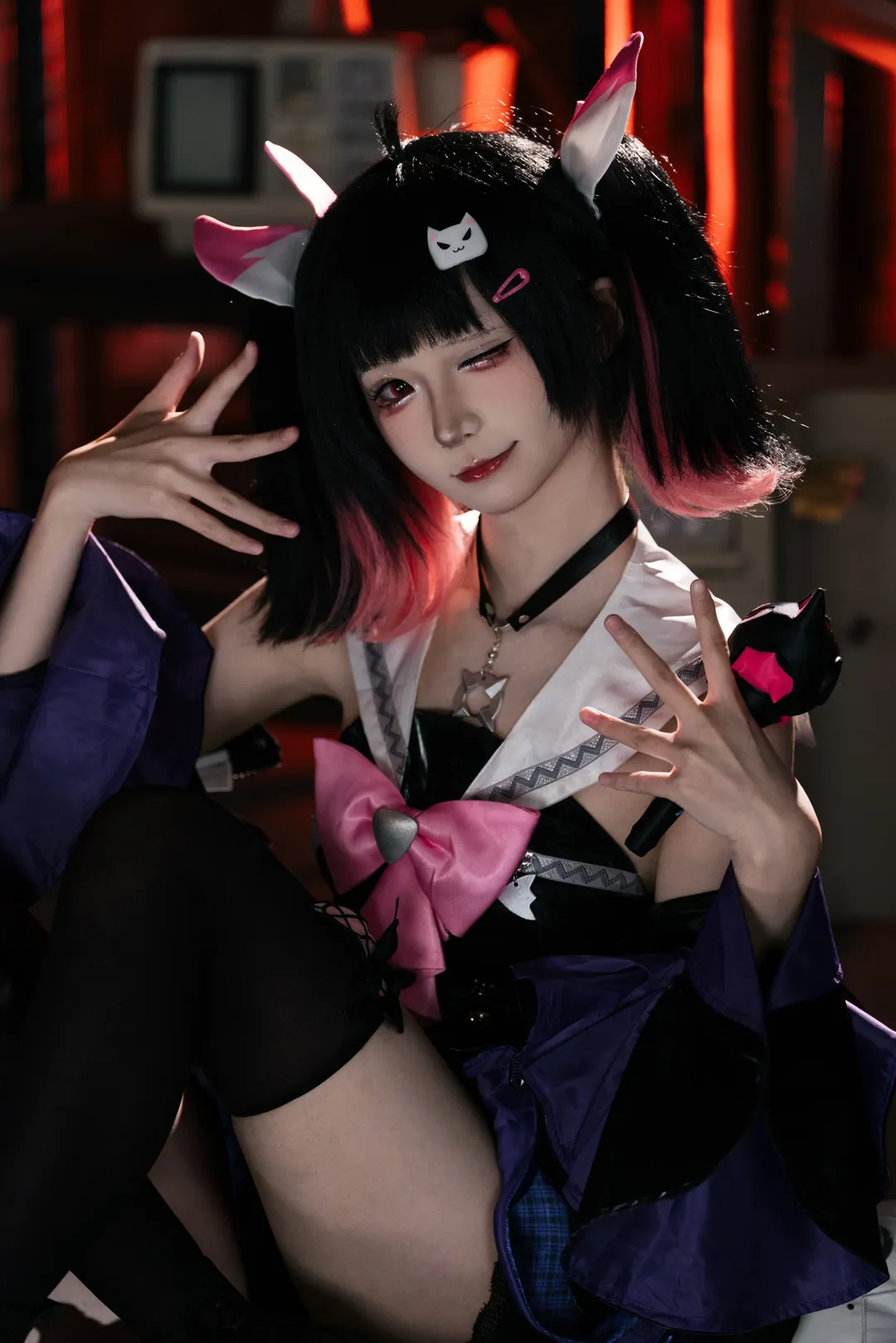 【南宫羽cos】绝区零狂想缪斯，在工业废墟里点燃狂想节拍 - 第 7 张